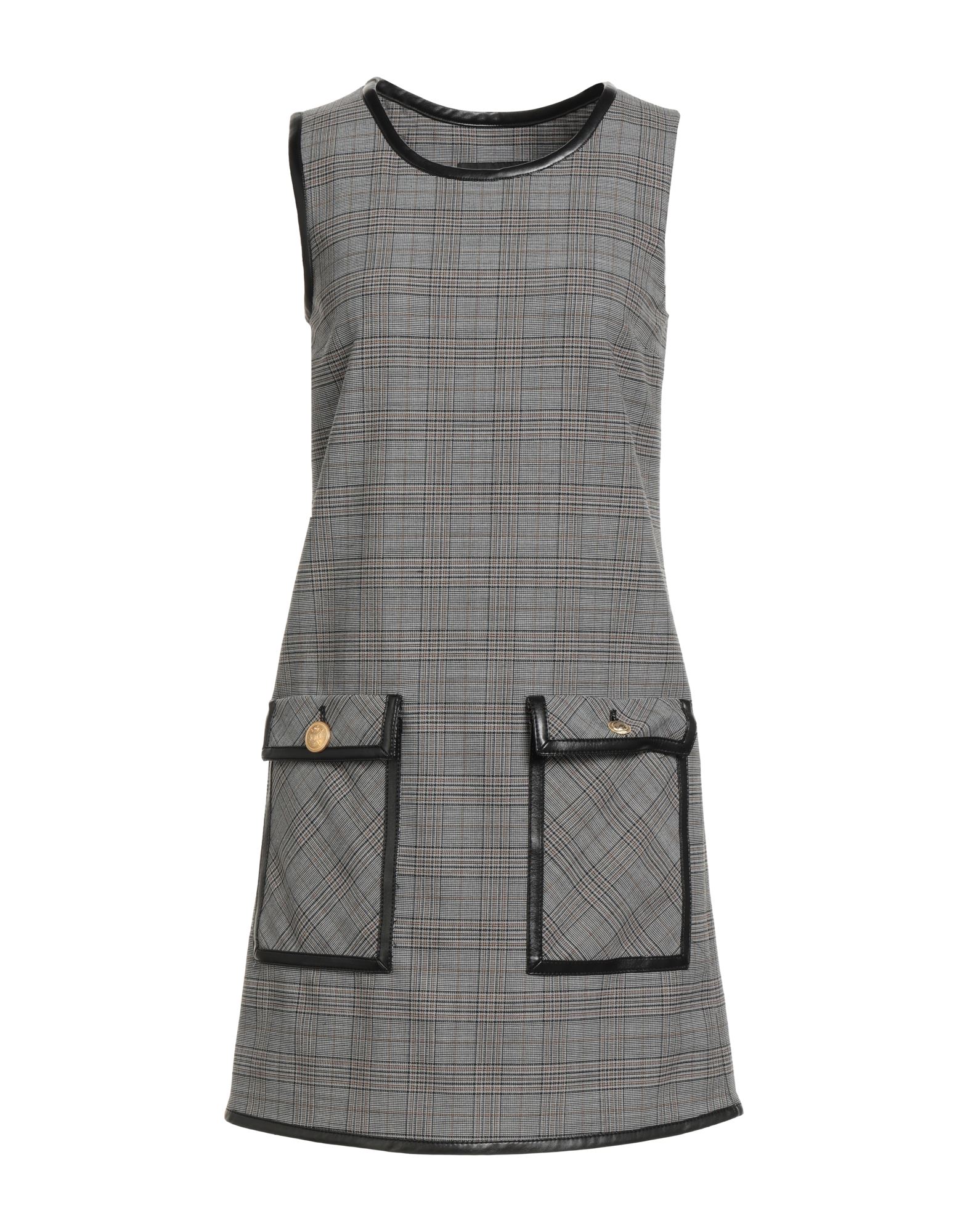 BOUTIQUE MOSCHINO Mini-kleid Damen Grau BOUTIQUE MOSCHINO Mini-kleid Damen Grau von BOUTIQUE MOSCHINO