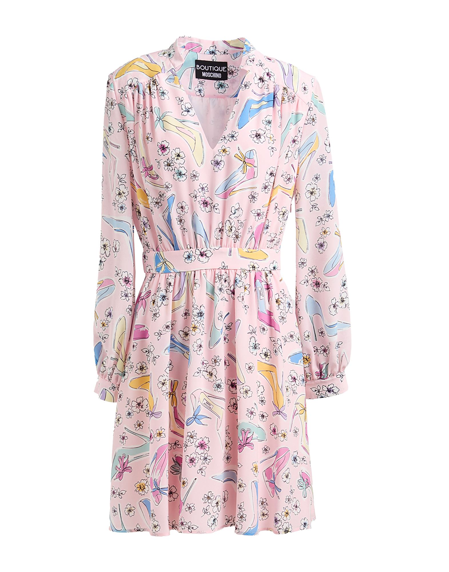 BOUTIQUE MOSCHINO Mini-kleid Damen Hellrosa BOUTIQUE MOSCHINO Mini-kleid Damen Hellrosa von BOUTIQUE MOSCHINO