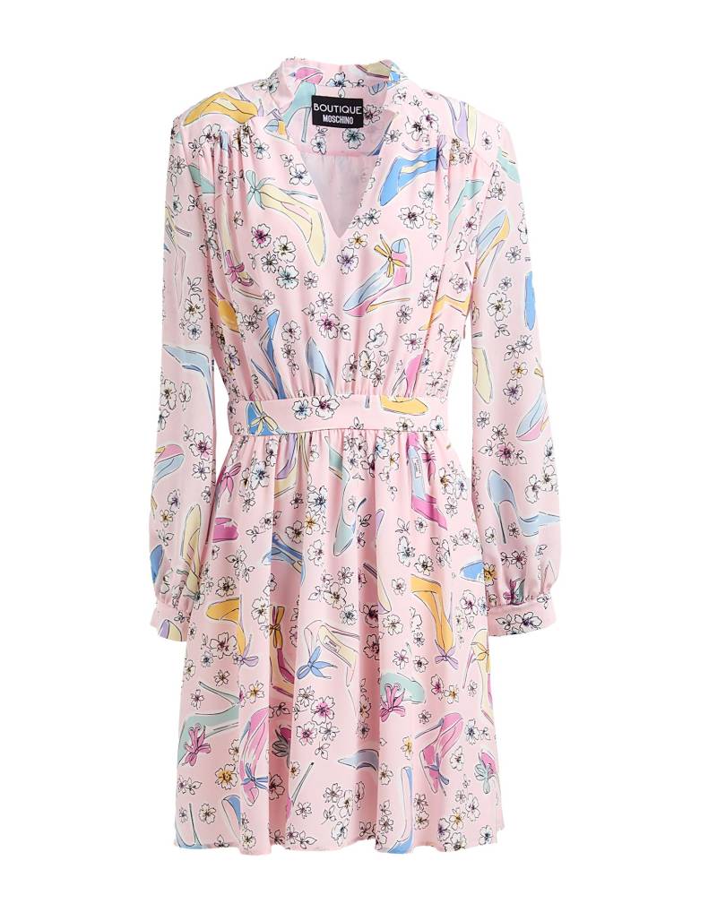 BOUTIQUE MOSCHINO Mini-kleid Damen Hellrosa BOUTIQUE MOSCHINO Mini-kleid Damen Hellrosa von BOUTIQUE MOSCHINO