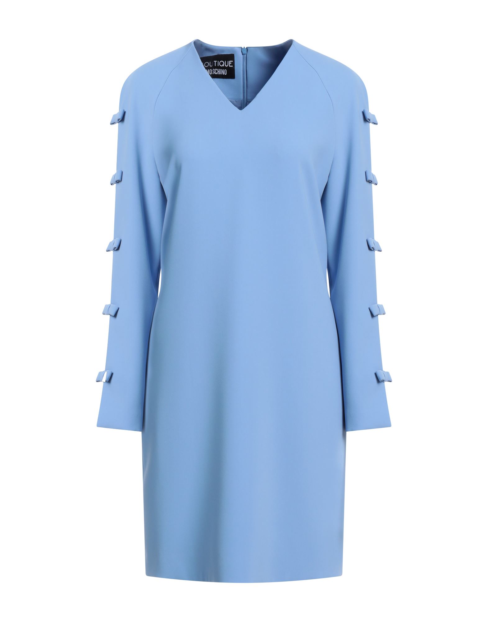 BOUTIQUE MOSCHINO Mini-kleid Damen Himmelblau BOUTIQUE MOSCHINO Mini-kleid Damen Himmelblau von BOUTIQUE MOSCHINO