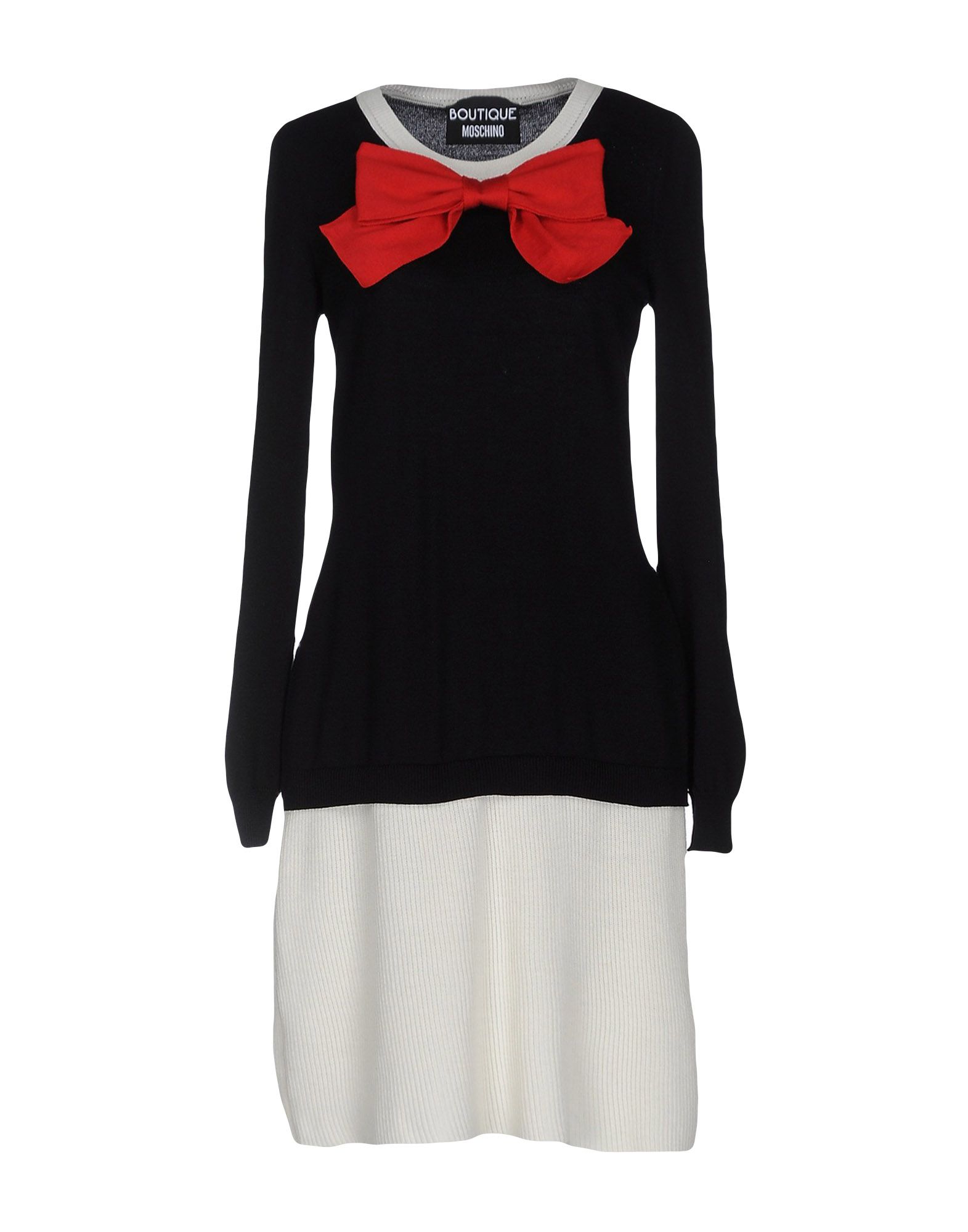 BOUTIQUE MOSCHINO Mini-kleid Damen Schwarz BOUTIQUE MOSCHINO Mini-kleid Damen Schwarz von BOUTIQUE MOSCHINO