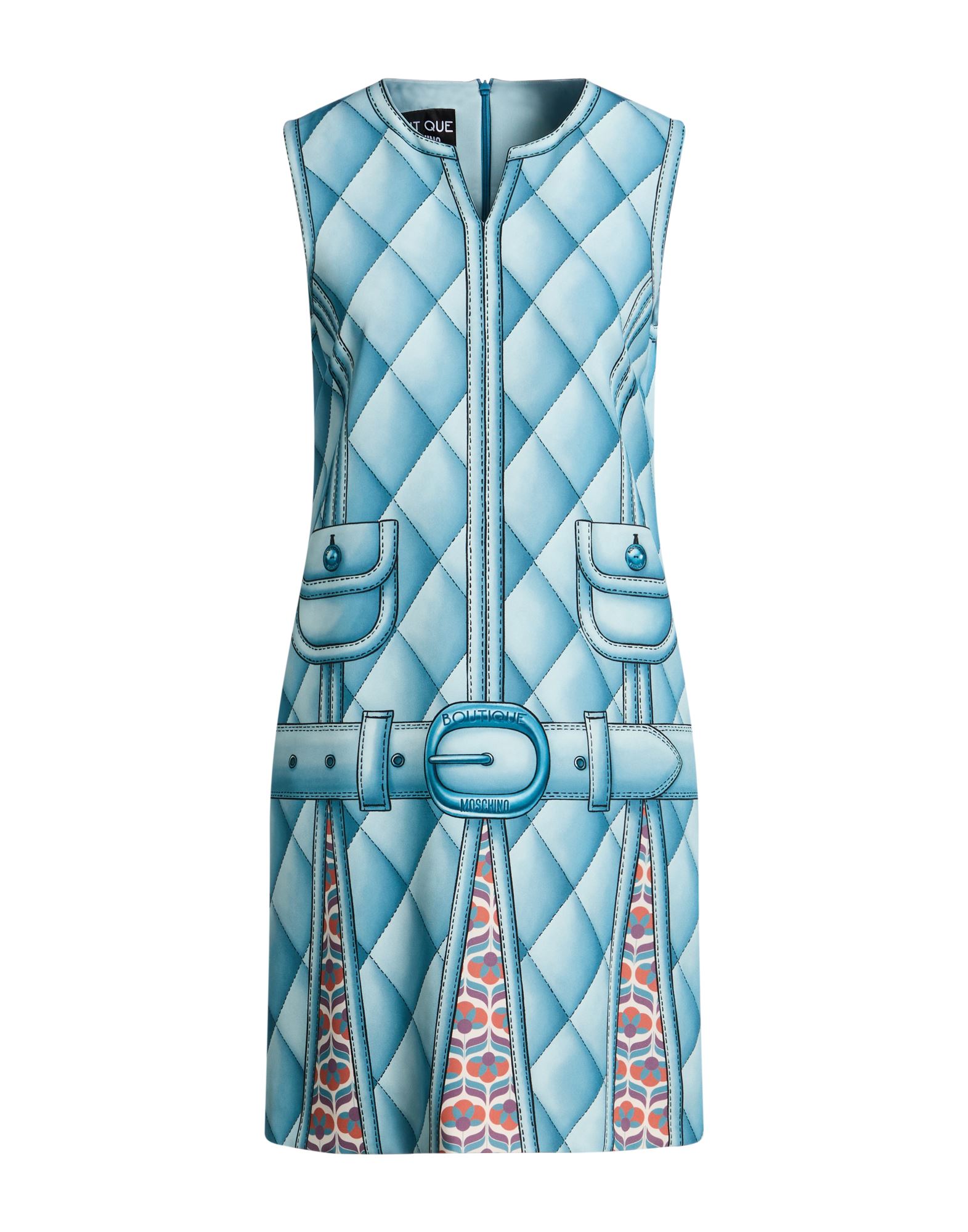 BOUTIQUE MOSCHINO Mini-kleid Damen Taubenblau von BOUTIQUE MOSCHINO