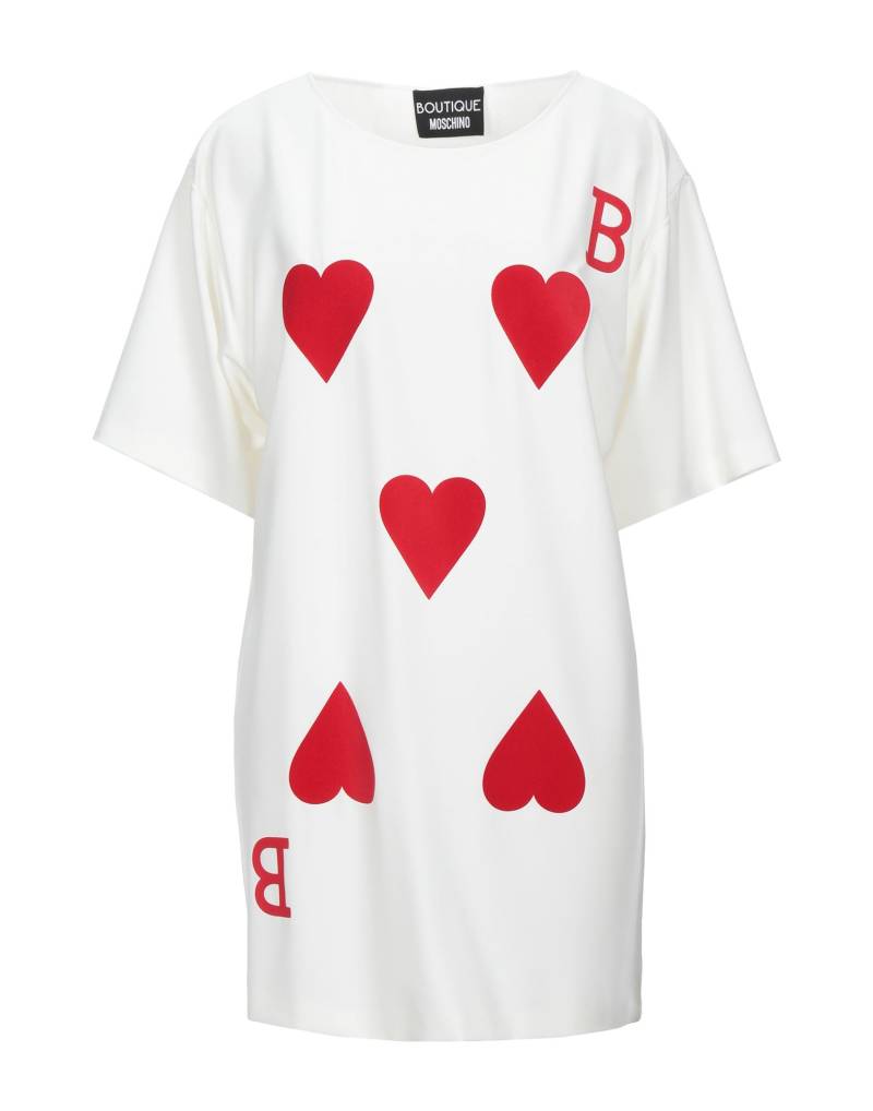 BOUTIQUE MOSCHINO Mini-kleid Damen Weiß BOUTIQUE MOSCHINO Mini-kleid Damen Weiß von BOUTIQUE MOSCHINO