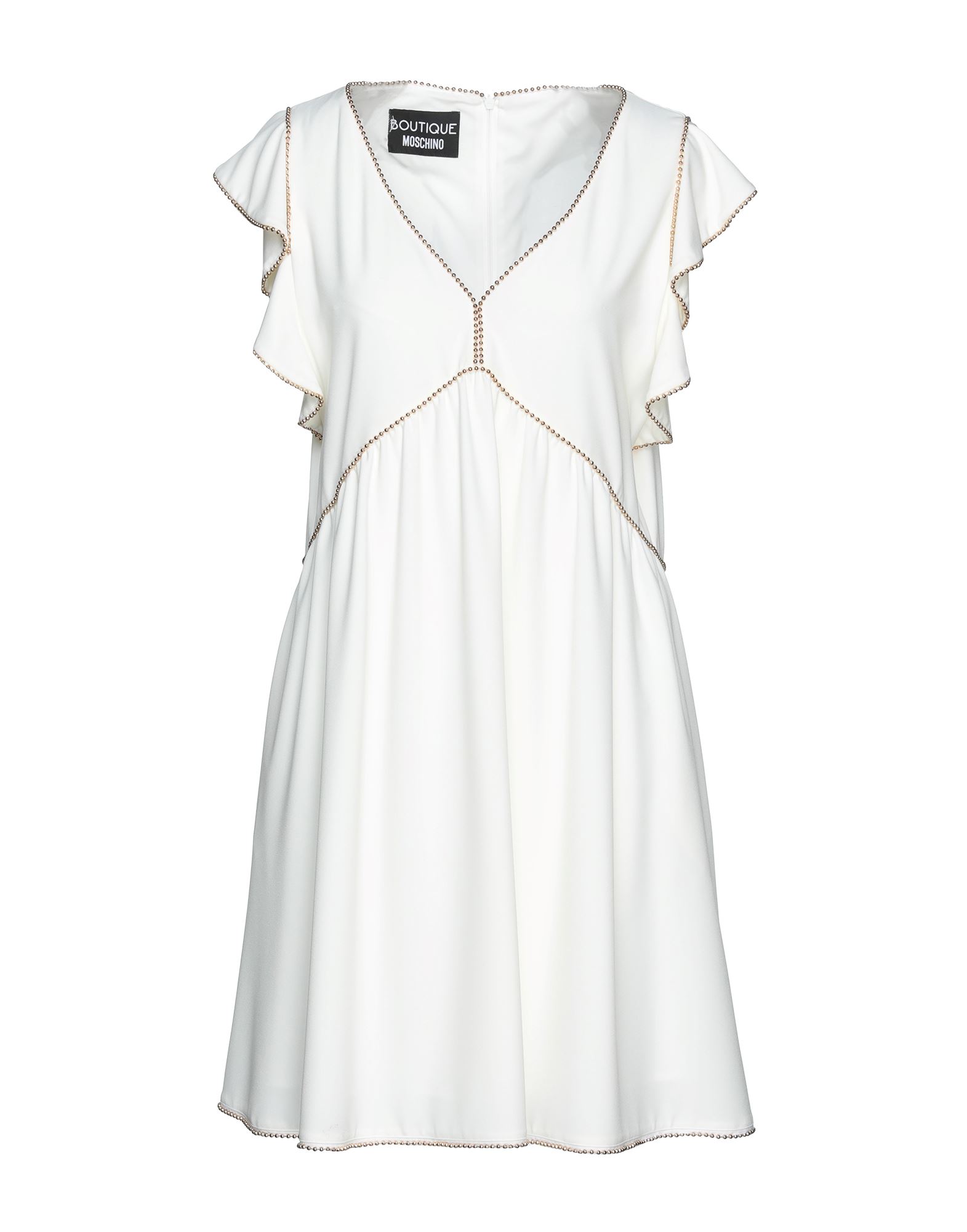BOUTIQUE MOSCHINO Mini-kleid Damen Weiß BOUTIQUE MOSCHINO Mini-kleid Damen Weiß von BOUTIQUE MOSCHINO