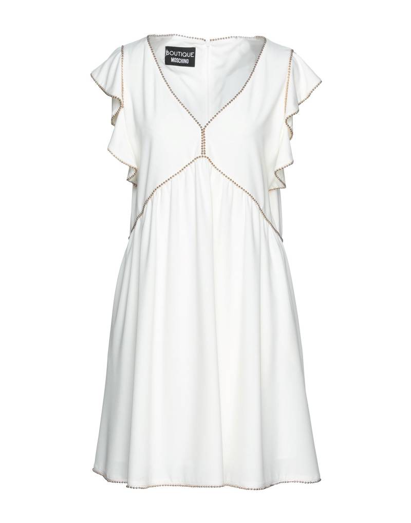 BOUTIQUE MOSCHINO Mini-kleid Damen Weiß BOUTIQUE MOSCHINO Mini-kleid Damen Weiß von BOUTIQUE MOSCHINO
