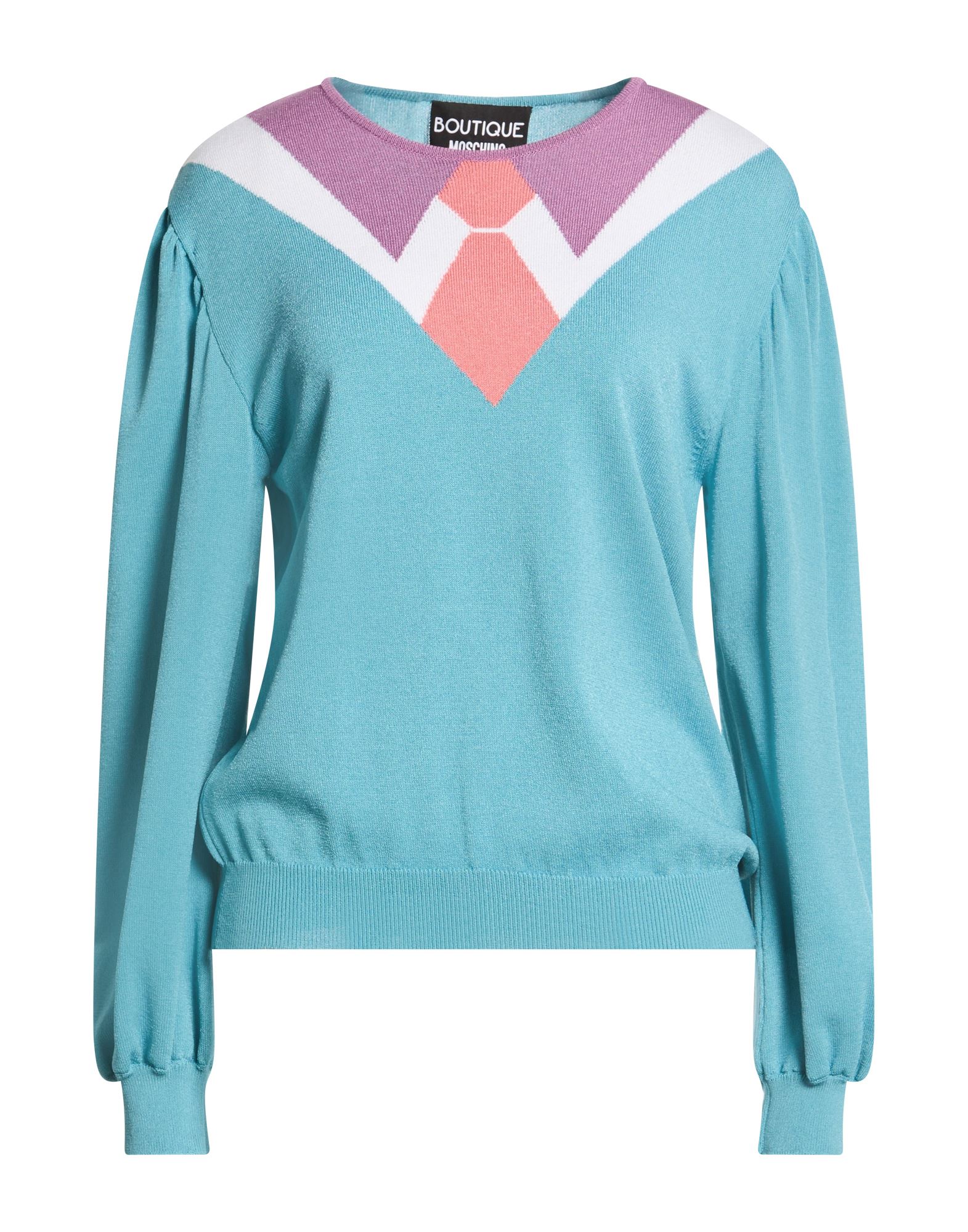 BOUTIQUE MOSCHINO Pullover Damen Azurblau von BOUTIQUE MOSCHINO