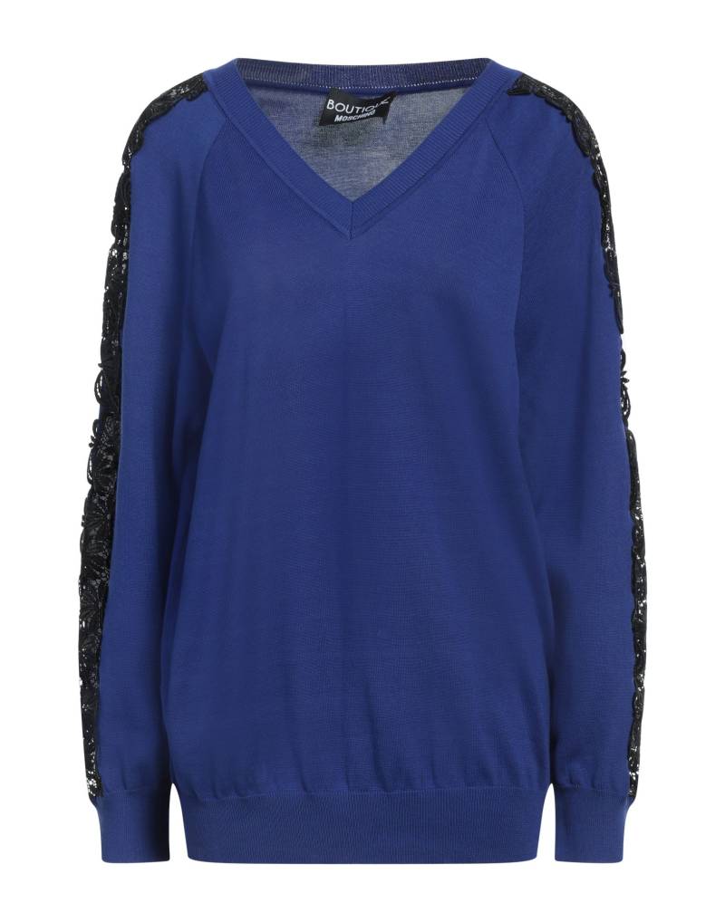 BOUTIQUE MOSCHINO Pullover Damen Blau von BOUTIQUE MOSCHINO