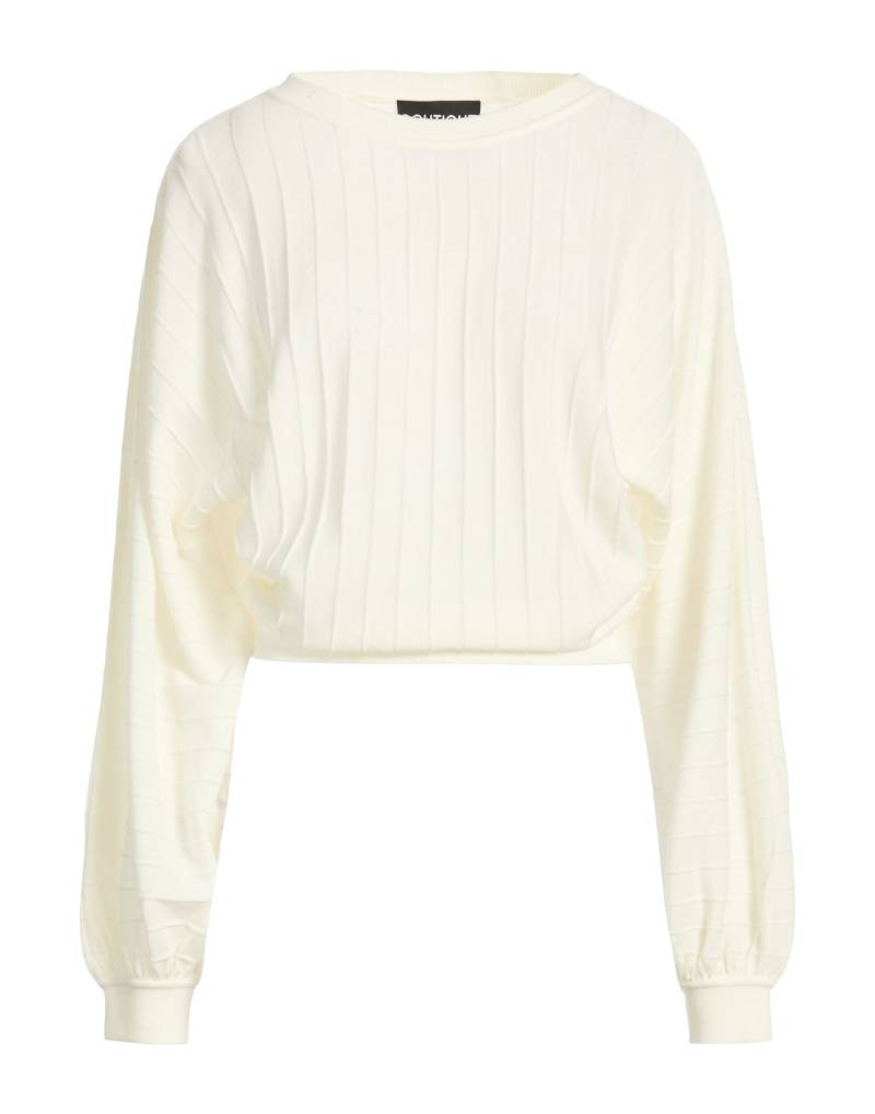 BOUTIQUE MOSCHINO Pullover Damen Elfenbein von BOUTIQUE MOSCHINO