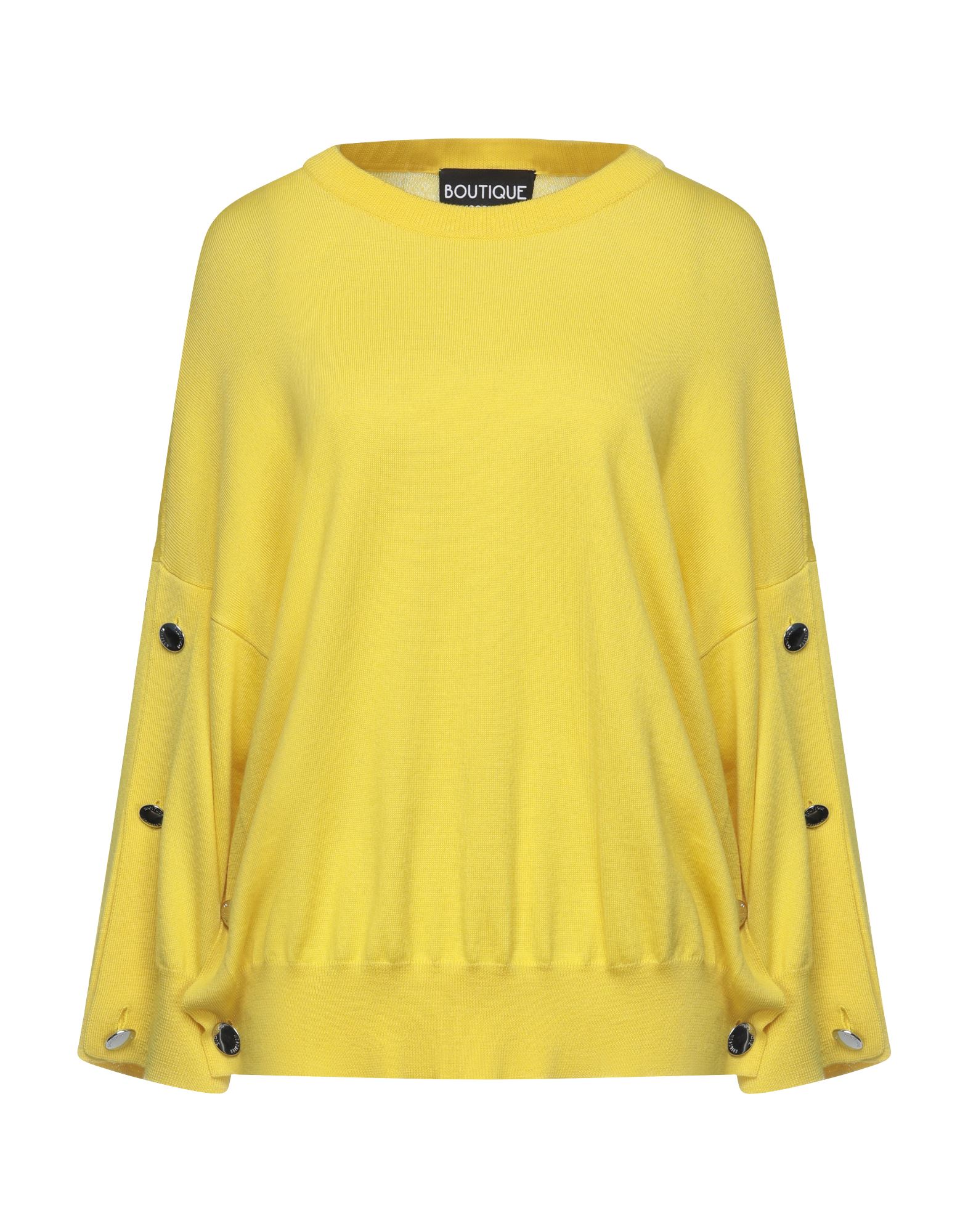 BOUTIQUE MOSCHINO Pullover Damen Gelb von BOUTIQUE MOSCHINO