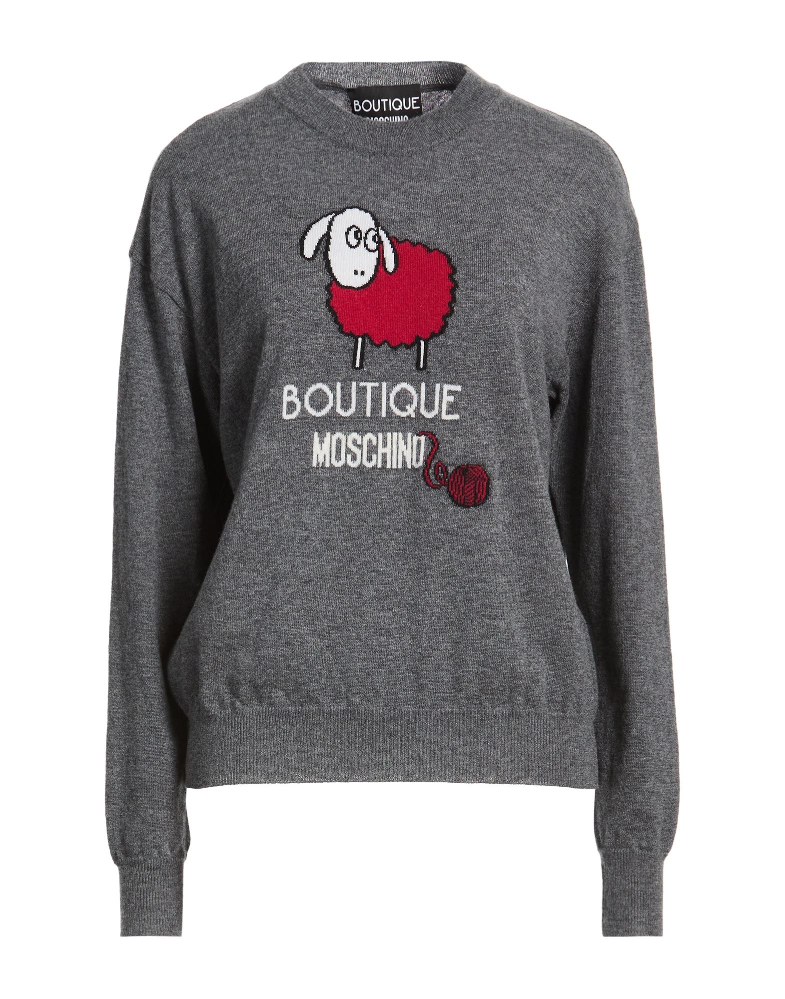BOUTIQUE MOSCHINO Pullover Damen Grau von BOUTIQUE MOSCHINO