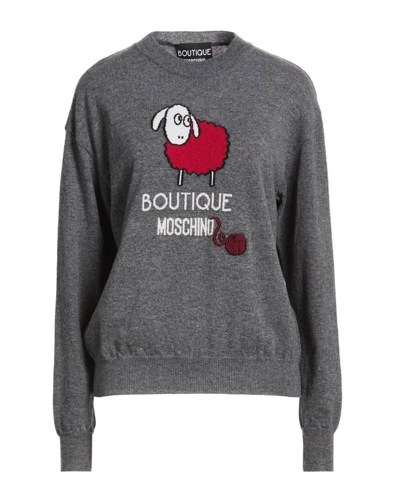 BOUTIQUE MOSCHINO Pullover Damen Grau von BOUTIQUE MOSCHINO