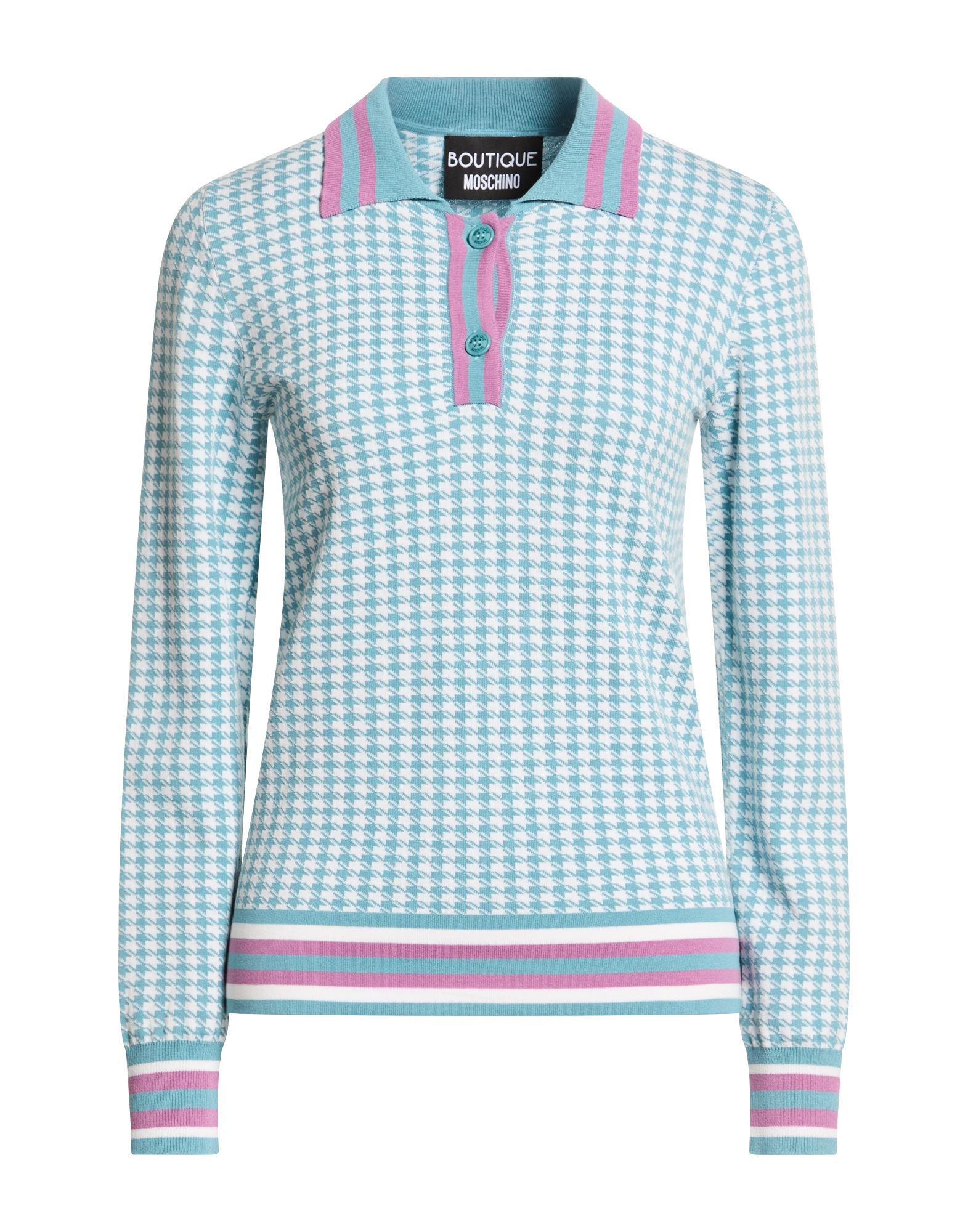 BOUTIQUE MOSCHINO Pullover Damen Hellblau von BOUTIQUE MOSCHINO