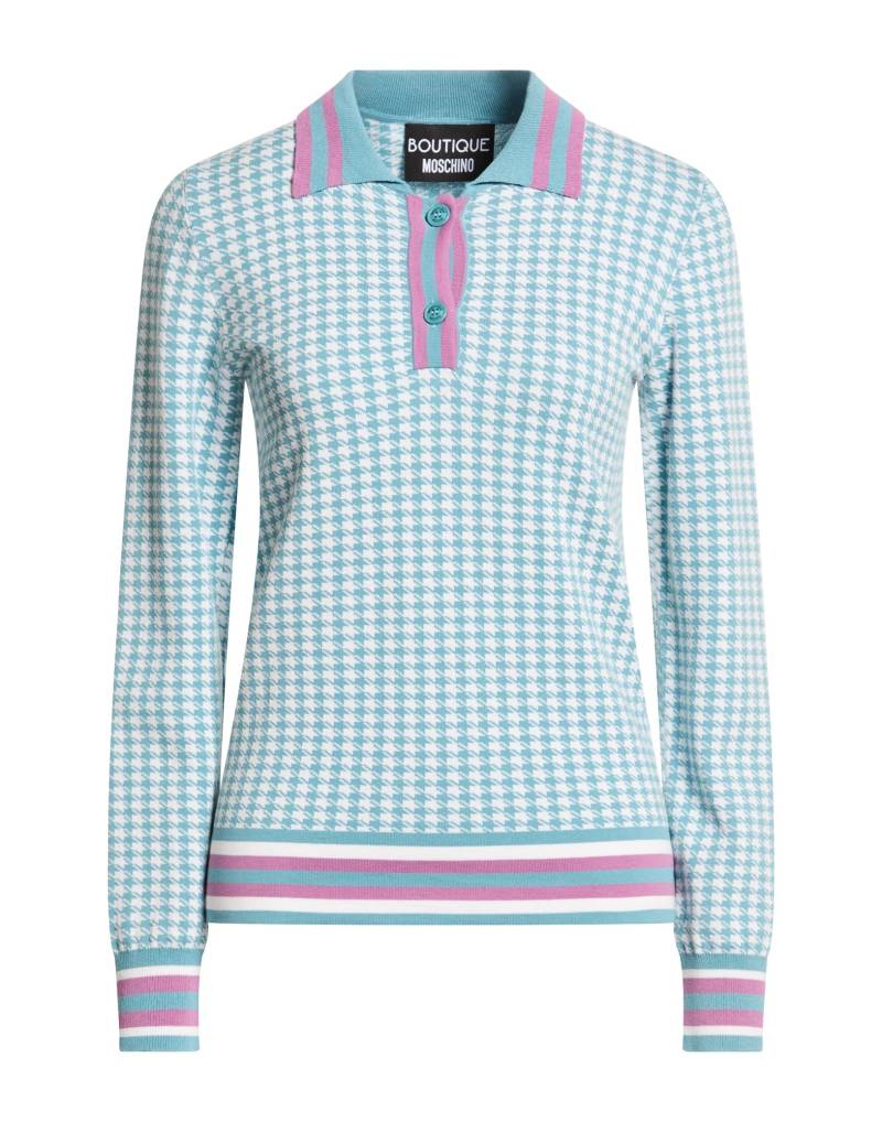 BOUTIQUE MOSCHINO Pullover Damen Hellblau von BOUTIQUE MOSCHINO