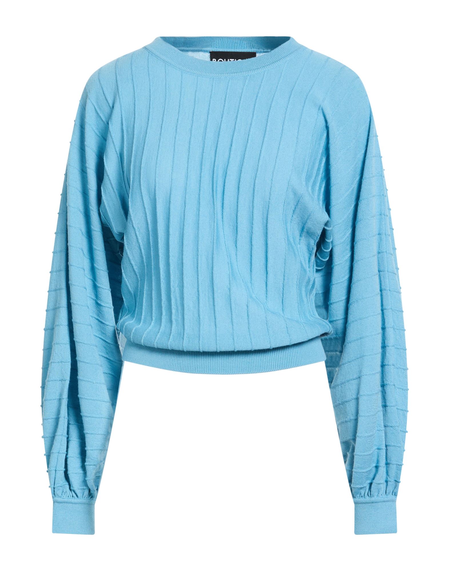 BOUTIQUE MOSCHINO Pullover Damen Hellblau von BOUTIQUE MOSCHINO