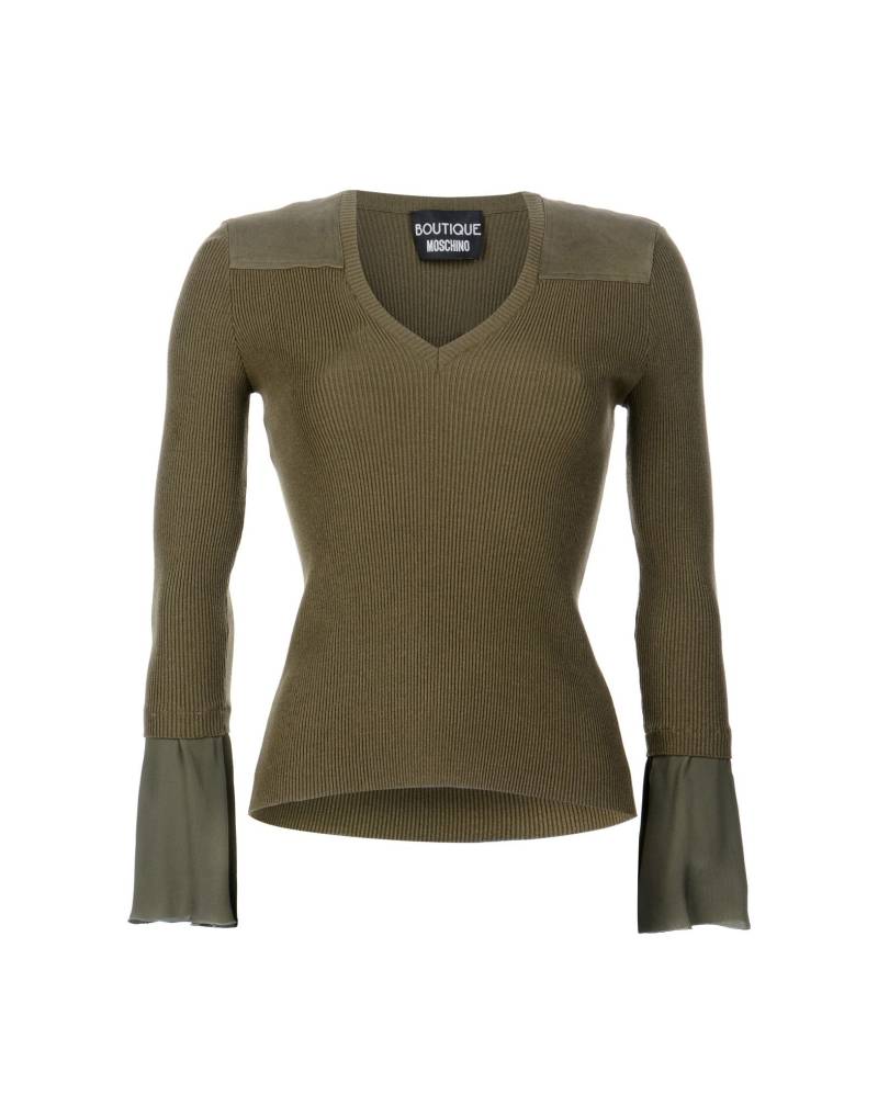 BOUTIQUE MOSCHINO Pullover Damen Militärgrün von BOUTIQUE MOSCHINO