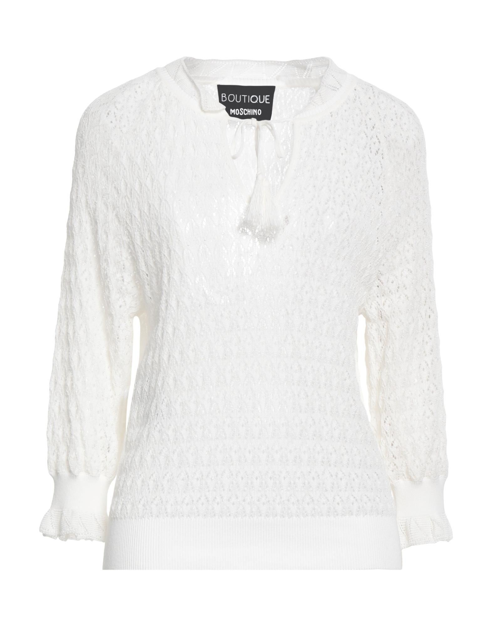 BOUTIQUE MOSCHINO Pullover Damen Off white von BOUTIQUE MOSCHINO