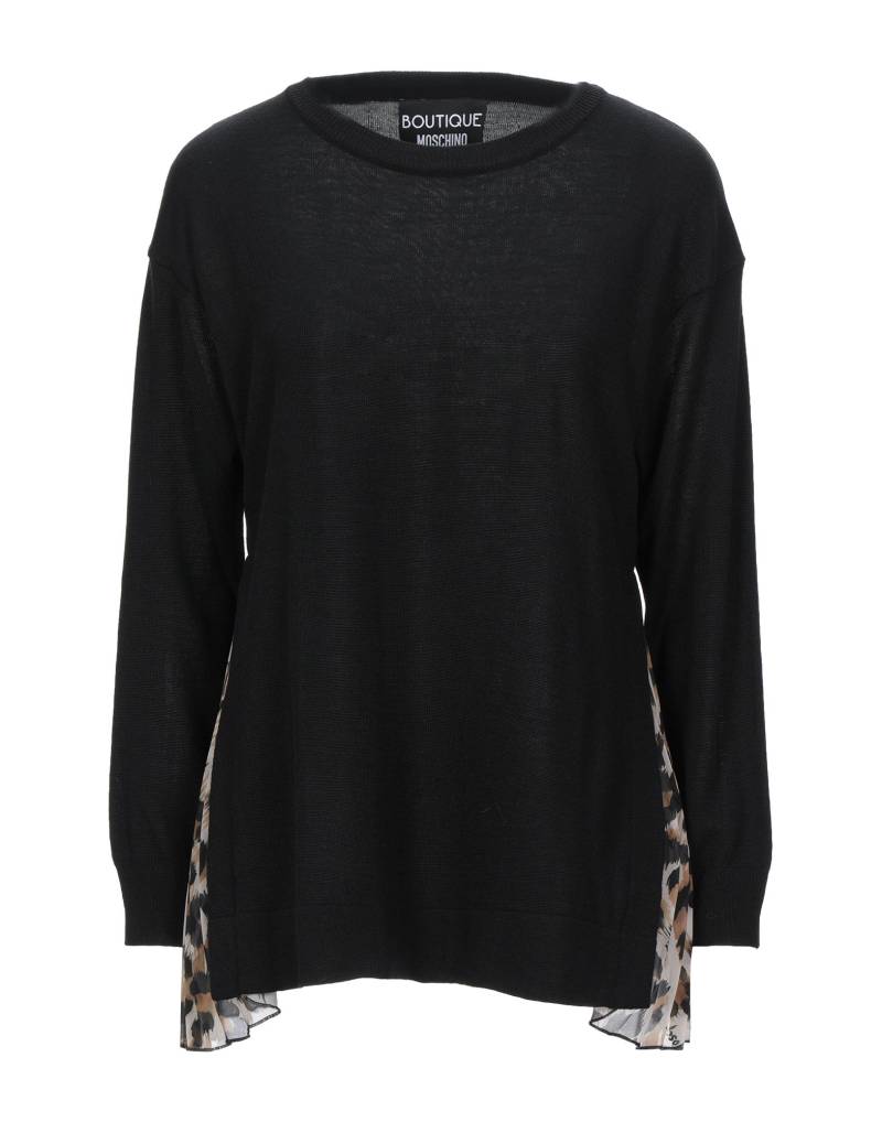 BOUTIQUE MOSCHINO Pullover Damen Schwarz von BOUTIQUE MOSCHINO
