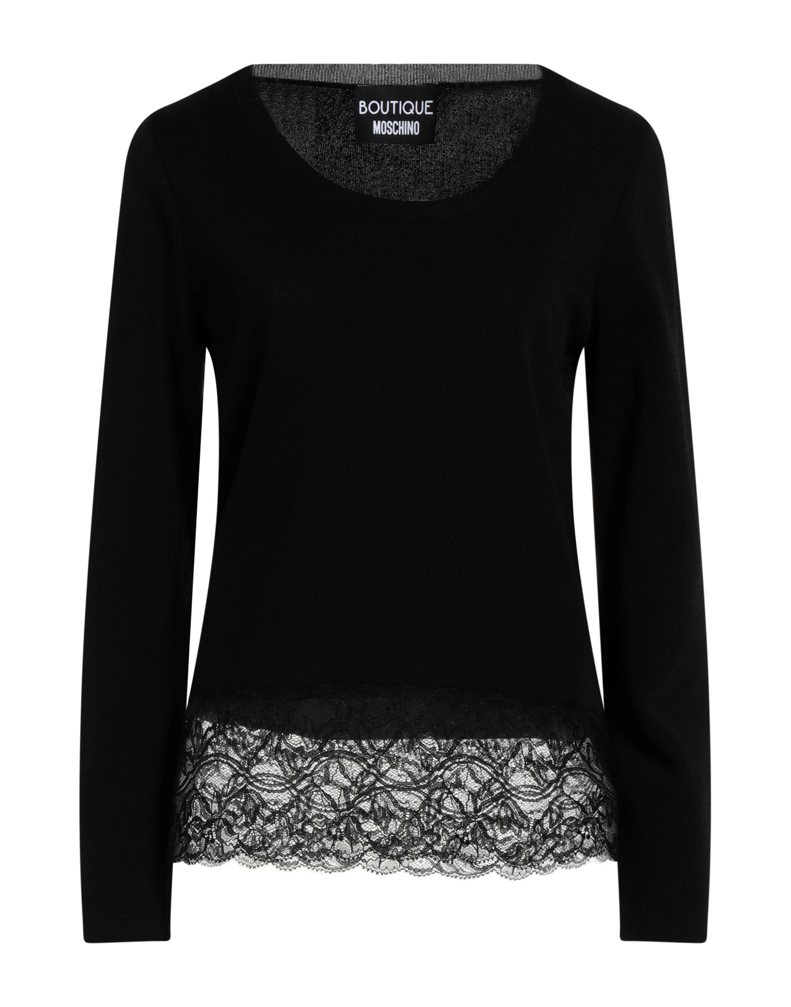 BOUTIQUE MOSCHINO Pullover Damen Schwarz von BOUTIQUE MOSCHINO