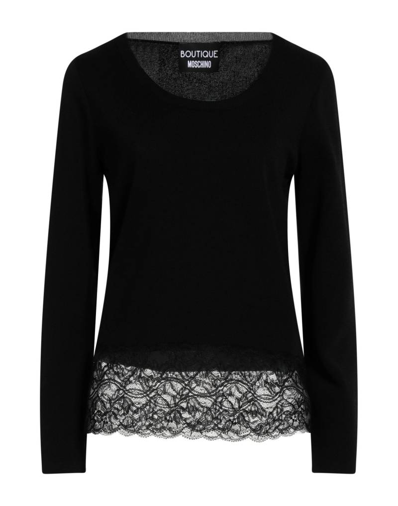 BOUTIQUE MOSCHINO Pullover Damen Schwarz von BOUTIQUE MOSCHINO