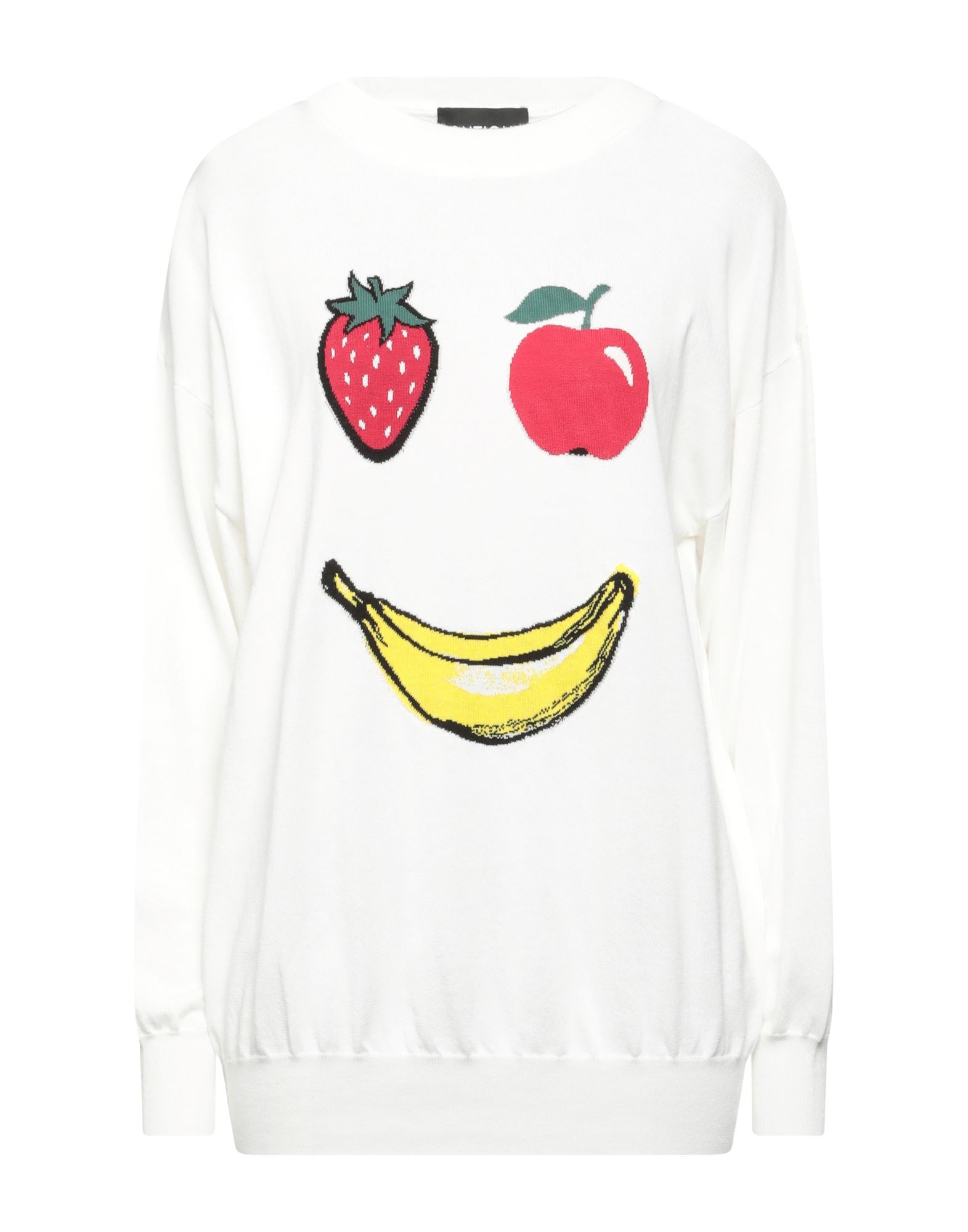 BOUTIQUE MOSCHINO Pullover Damen Weiß von BOUTIQUE MOSCHINO