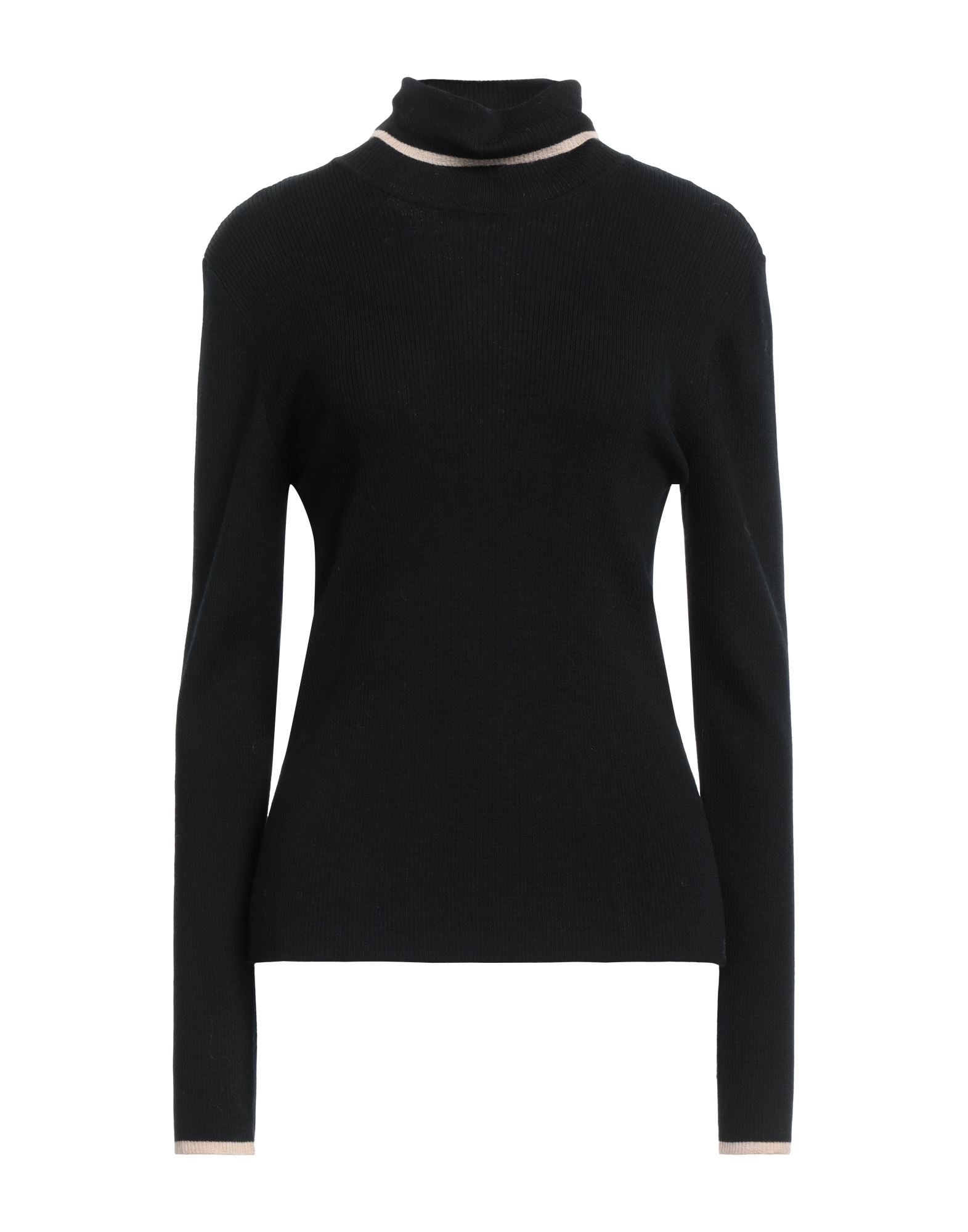 BOUTIQUE MOSCHINO Rollkragenpullover Damen Schwarz von BOUTIQUE MOSCHINO