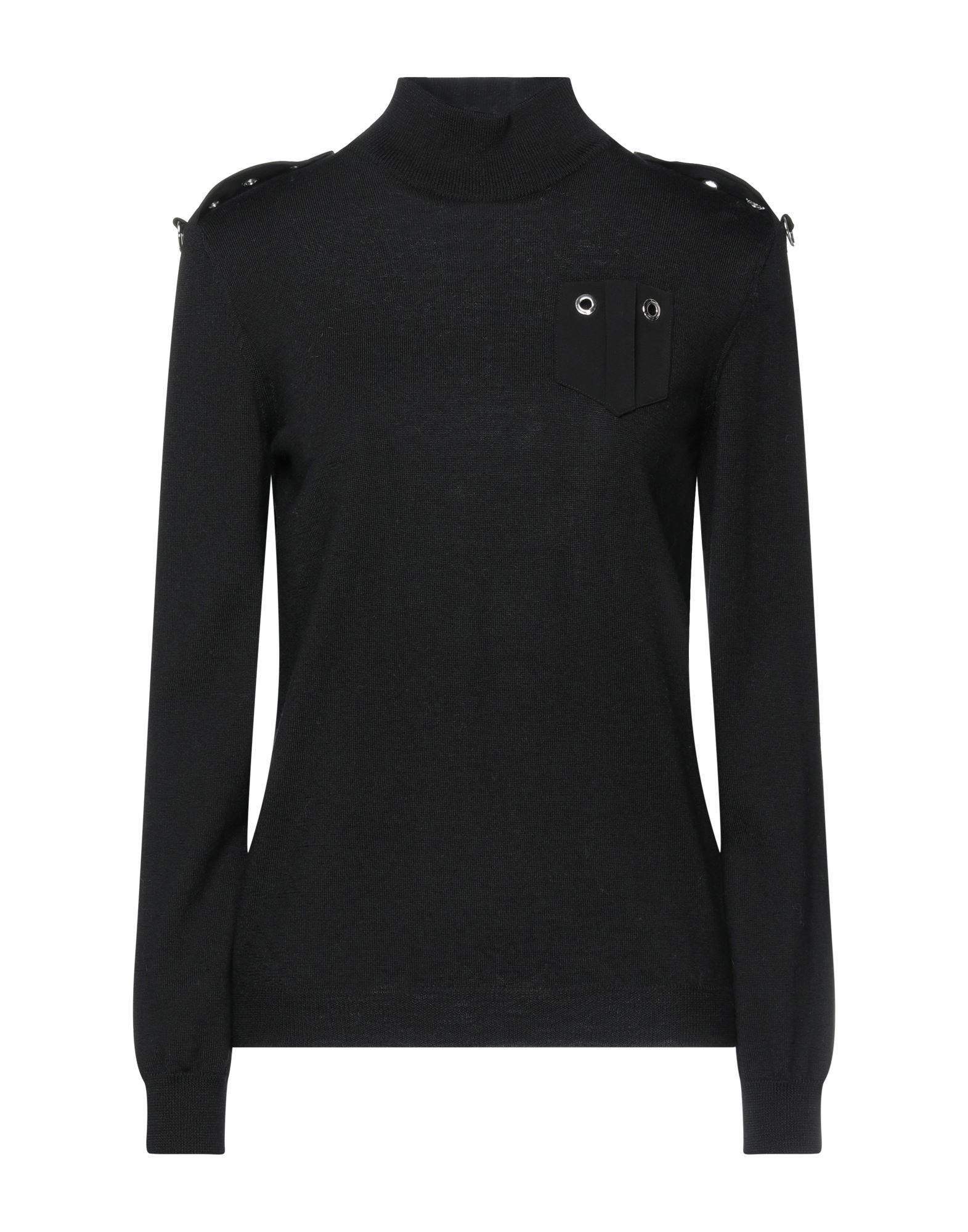 BOUTIQUE MOSCHINO Rollkragenpullover Damen Schwarz von BOUTIQUE MOSCHINO