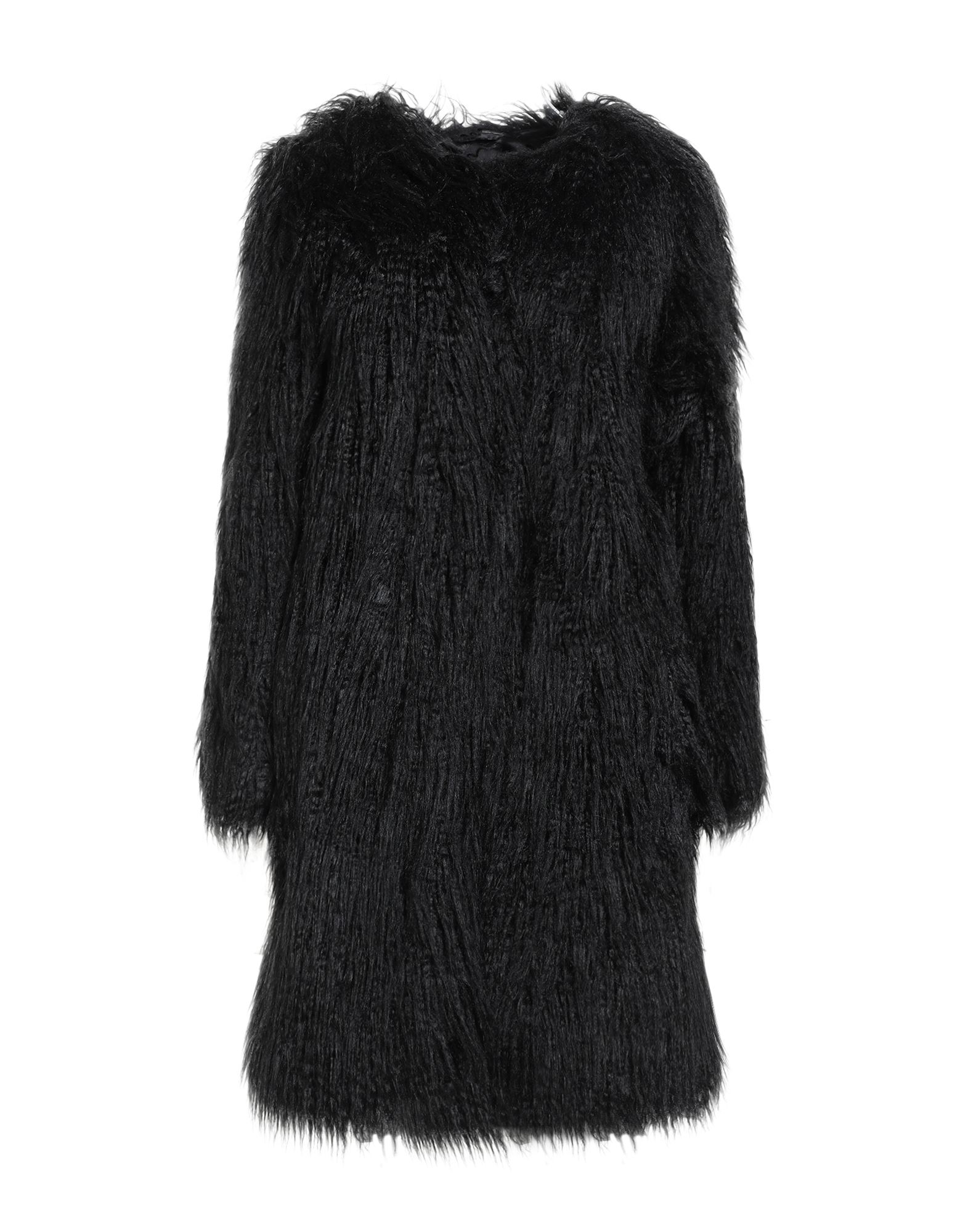 BOUTIQUE MOSCHINO Shearling- & Kunstfell Damen Schwarz von BOUTIQUE MOSCHINO
