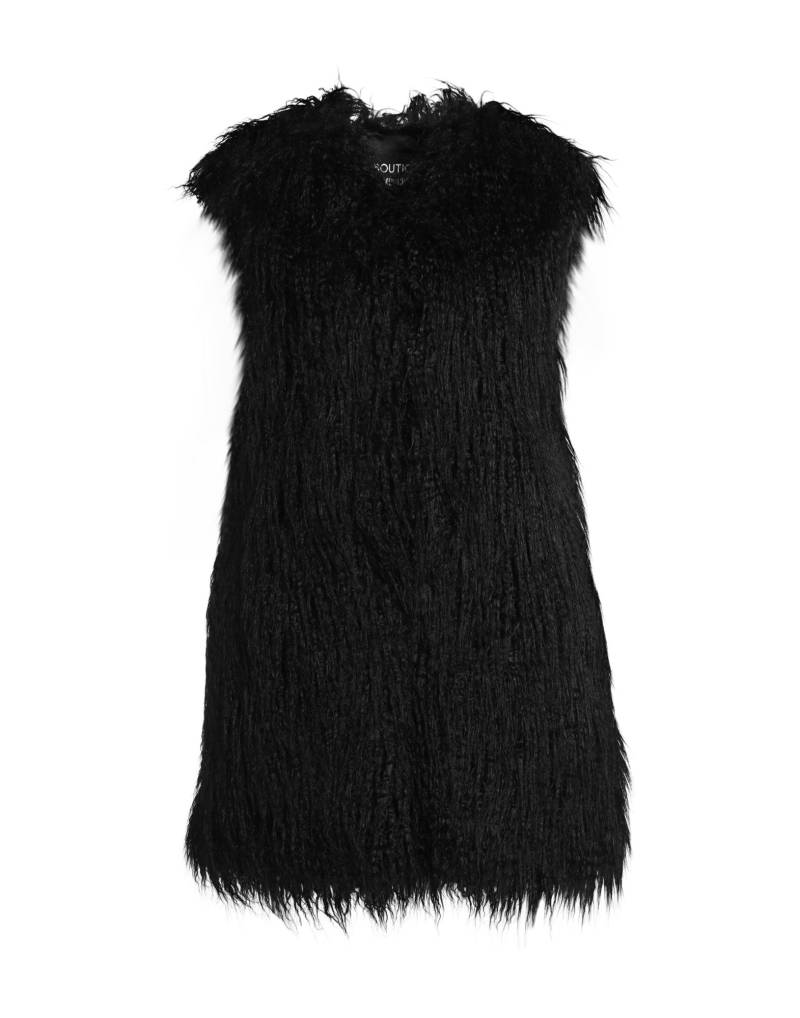 BOUTIQUE MOSCHINO Shearling- & Kunstfell Damen Schwarz von BOUTIQUE MOSCHINO