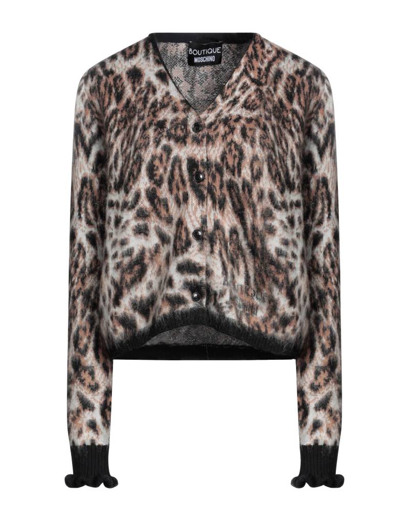 BOUTIQUE MOSCHINO Strickjacke Damen Beige von BOUTIQUE MOSCHINO