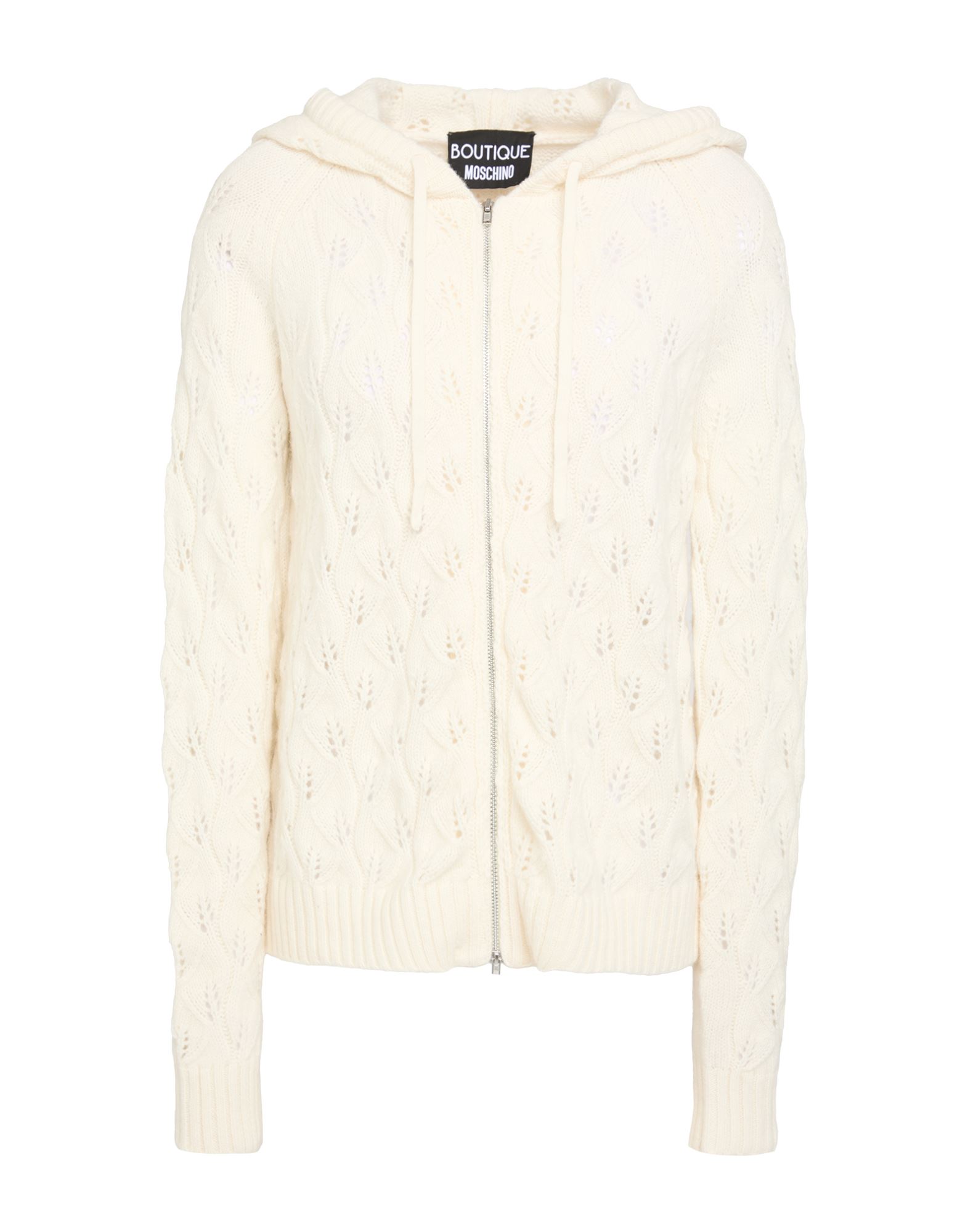 BOUTIQUE MOSCHINO Strickjacke Damen Elfenbein von BOUTIQUE MOSCHINO