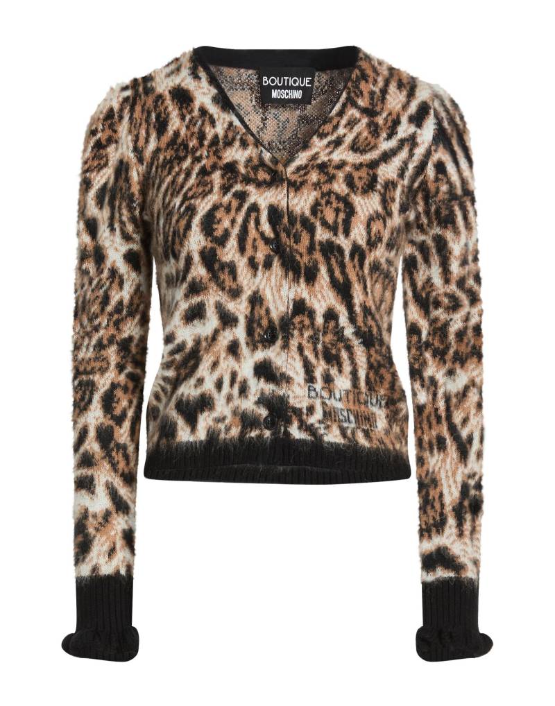 BOUTIQUE MOSCHINO Strickjacke Damen Kamel von BOUTIQUE MOSCHINO