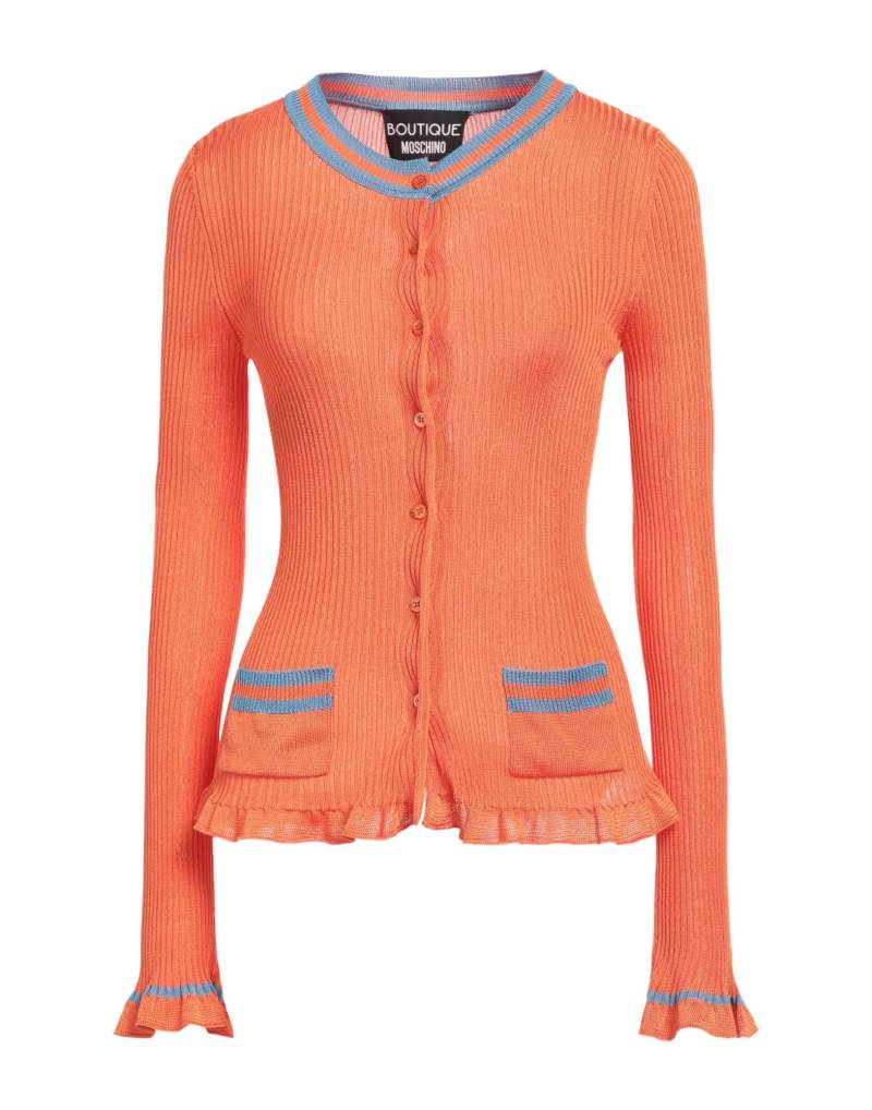 BOUTIQUE MOSCHINO Strickjacke Damen Orange von BOUTIQUE MOSCHINO