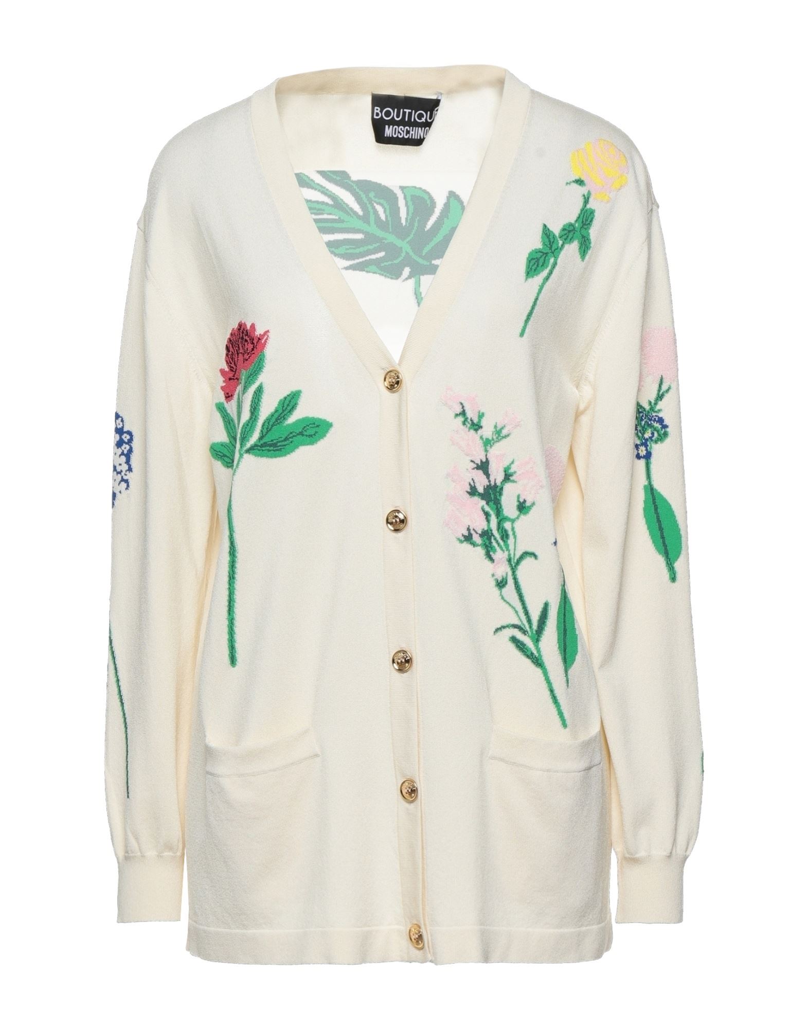 BOUTIQUE MOSCHINO Strickjacke Damen Sand BOUTIQUE MOSCHINO Strickjacke Damen Sand von BOUTIQUE MOSCHINO