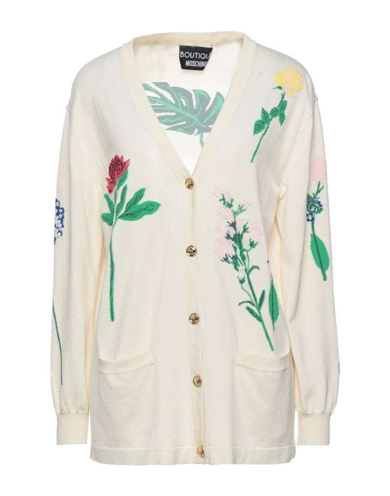 BOUTIQUE MOSCHINO Strickjacke Damen Sand von BOUTIQUE MOSCHINO