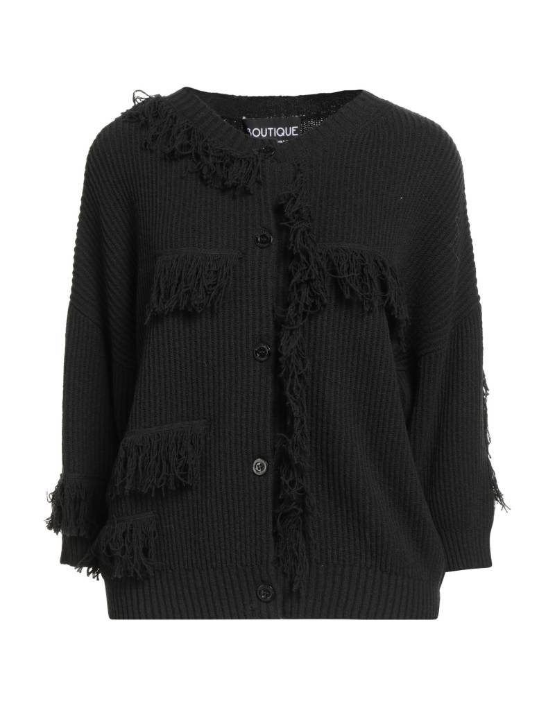 BOUTIQUE MOSCHINO Strickjacke Damen Schwarz von BOUTIQUE MOSCHINO