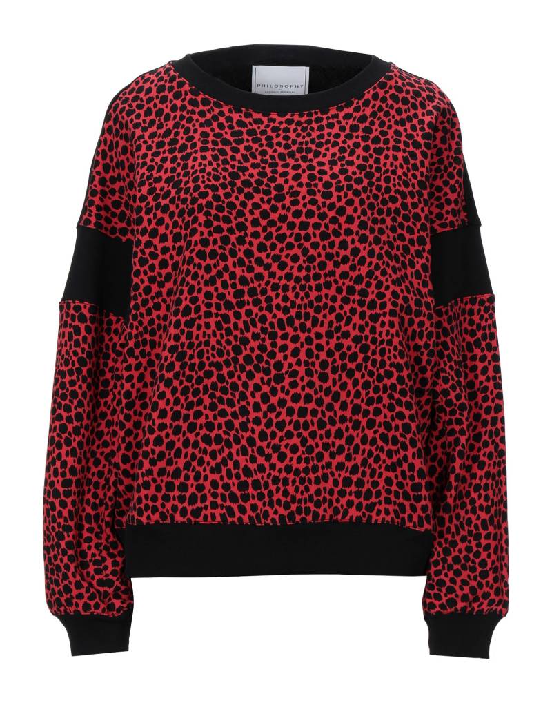 BOUTIQUE MOSCHINO Sweatshirt Damen Rot von BOUTIQUE MOSCHINO