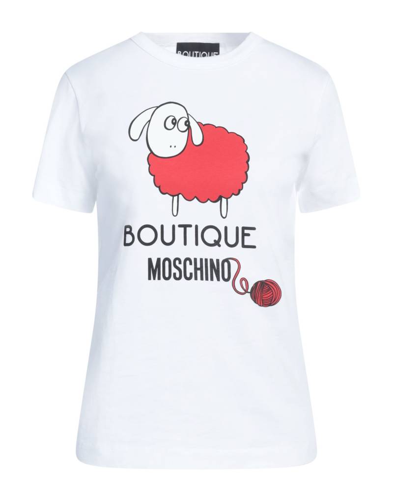 BOUTIQUE MOSCHINO T-shirts Damen Weiß von BOUTIQUE MOSCHINO