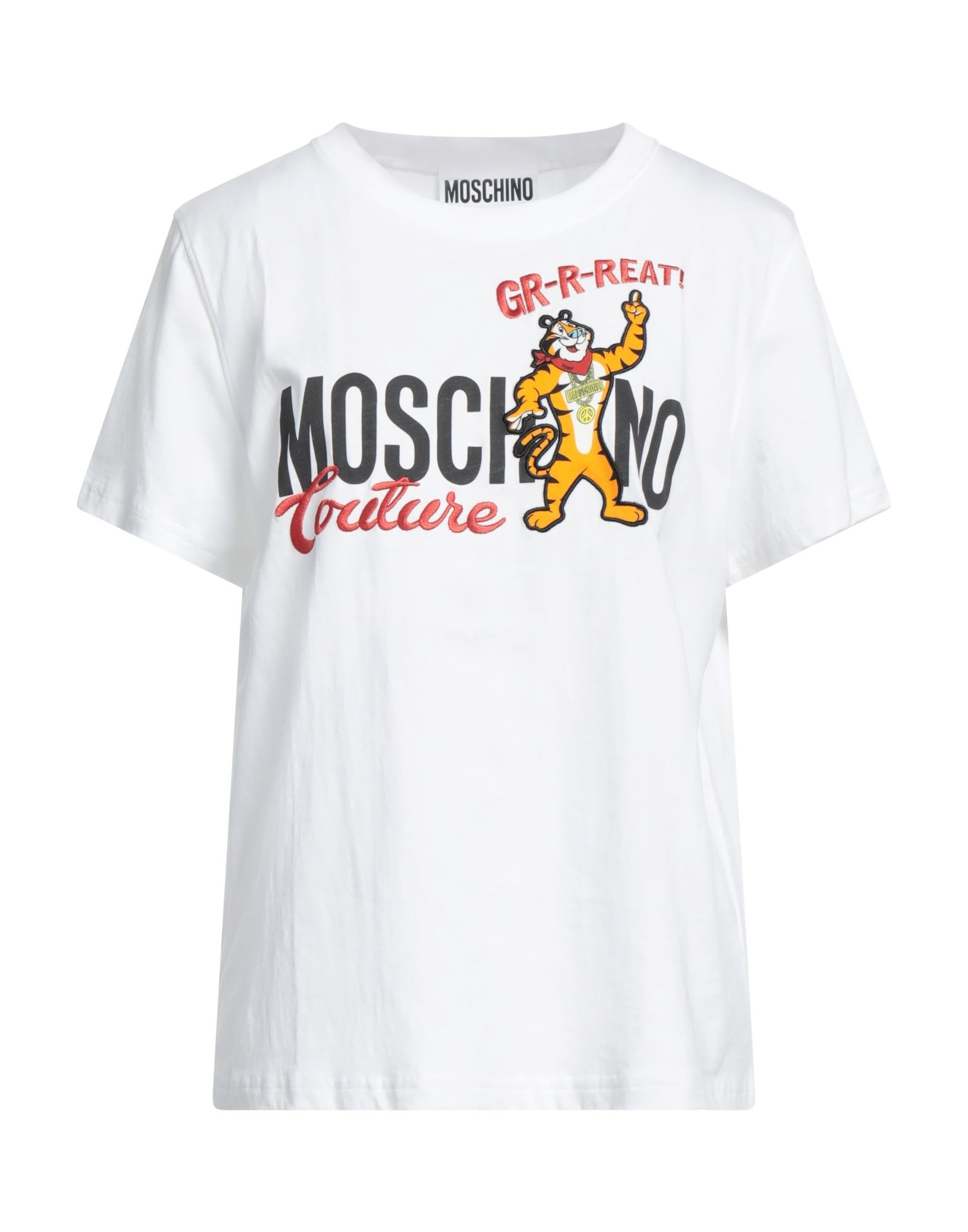 BOUTIQUE MOSCHINO T-shirts Damen Weiß von BOUTIQUE MOSCHINO