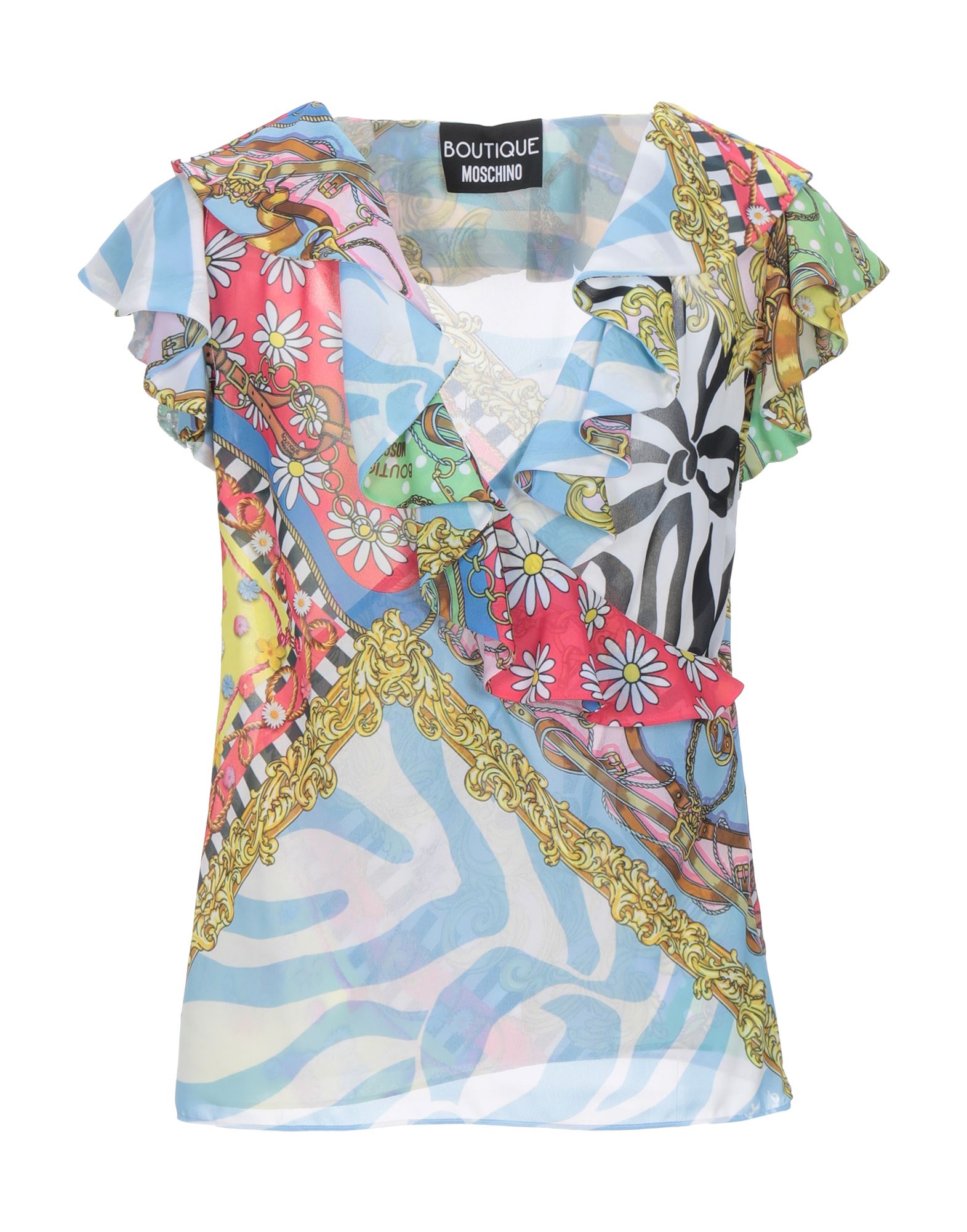 BOUTIQUE MOSCHINO Top Damen Himmelblau von BOUTIQUE MOSCHINO