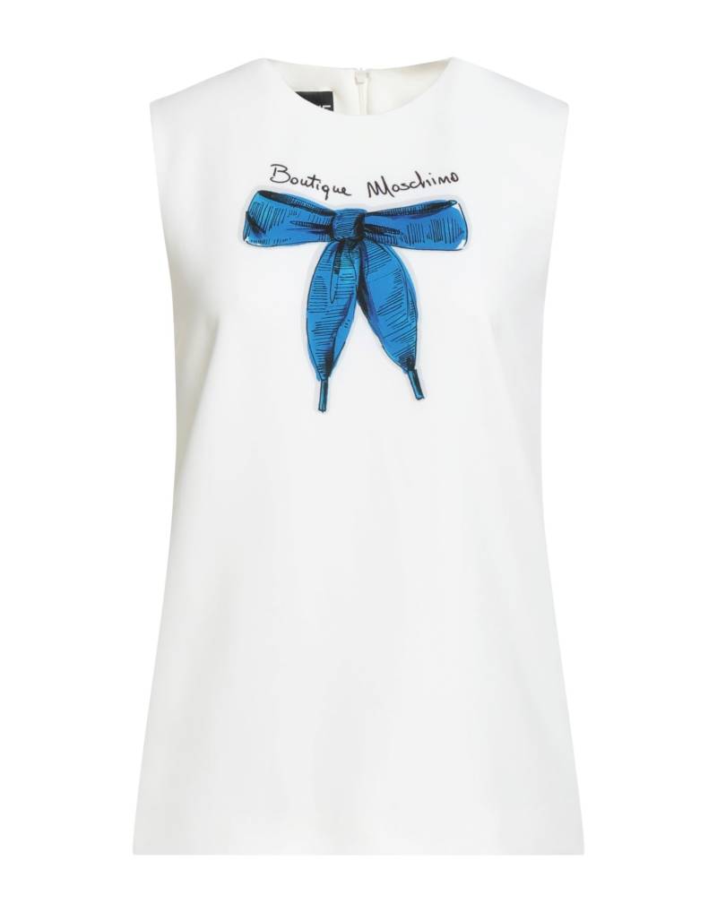 BOUTIQUE MOSCHINO Top Damen Weiß von BOUTIQUE MOSCHINO