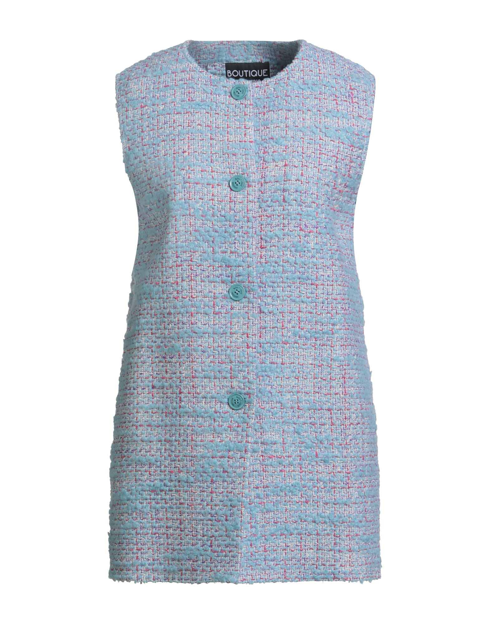 BOUTIQUE MOSCHINO Weste Damen Himmelblau von BOUTIQUE MOSCHINO