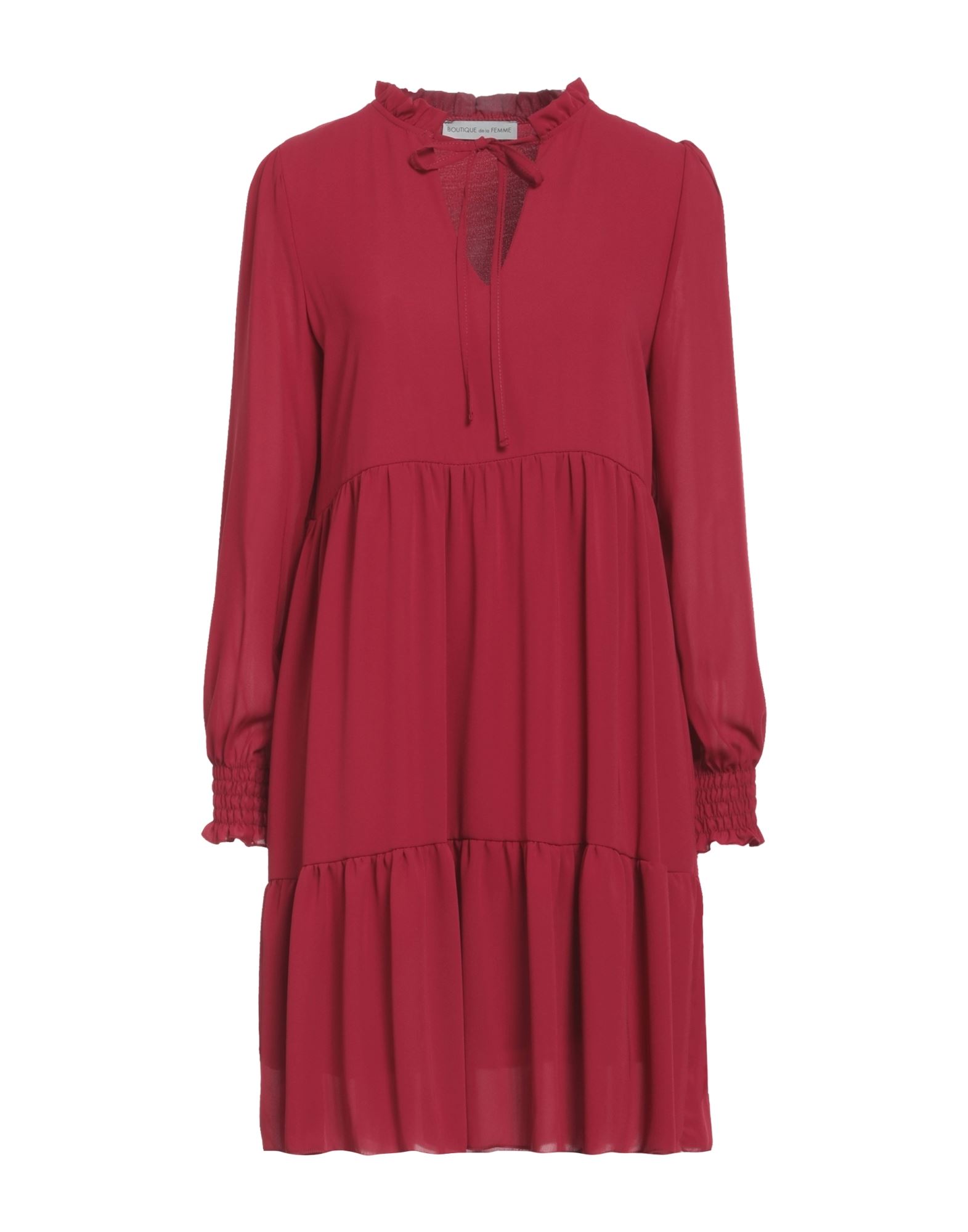 BOUTIQUE de la FEMME Mini-kleid Damen Bordeaux von BOUTIQUE de la FEMME