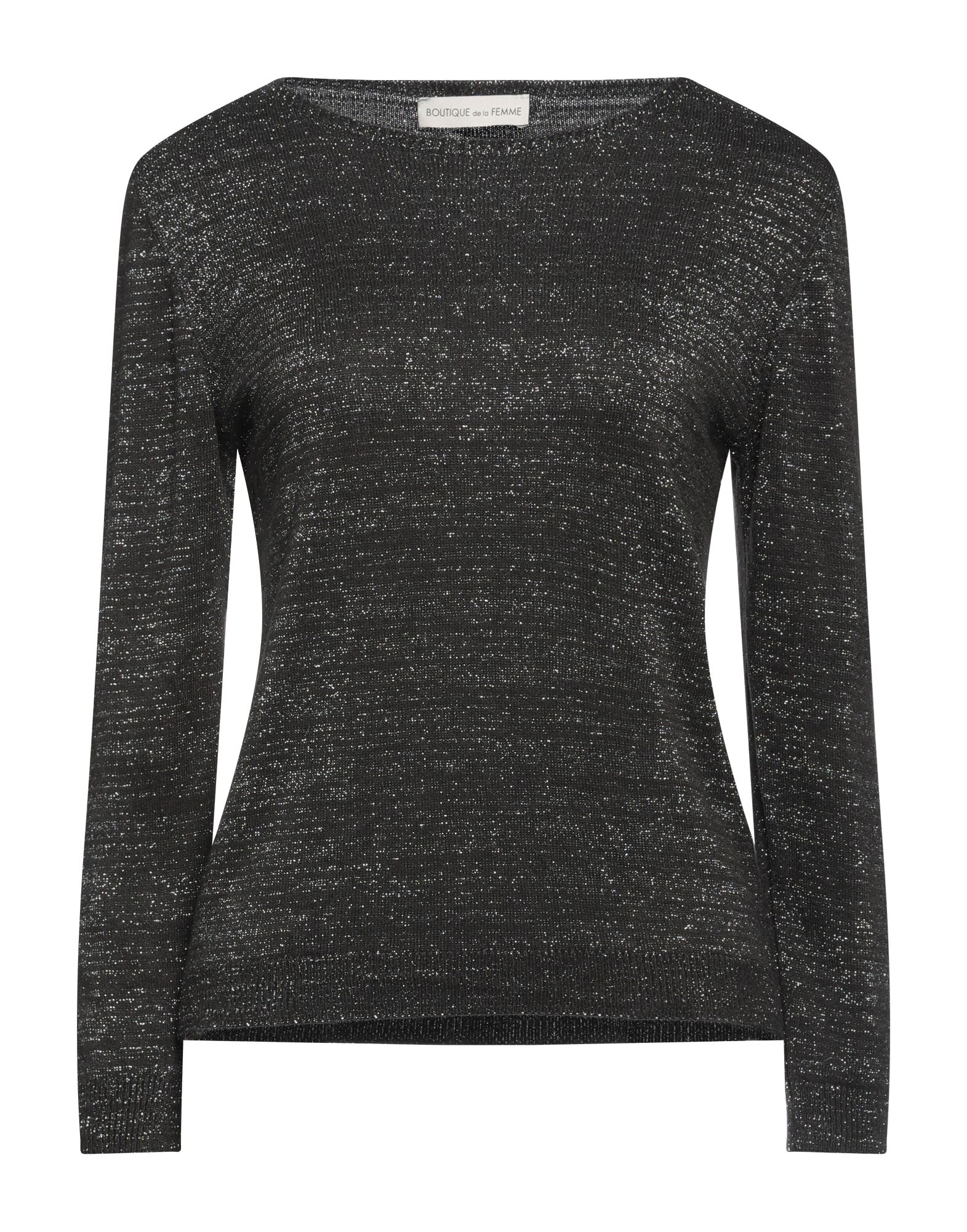 BOUTIQUE de la FEMME Pullover Damen Schwarz von BOUTIQUE de la FEMME