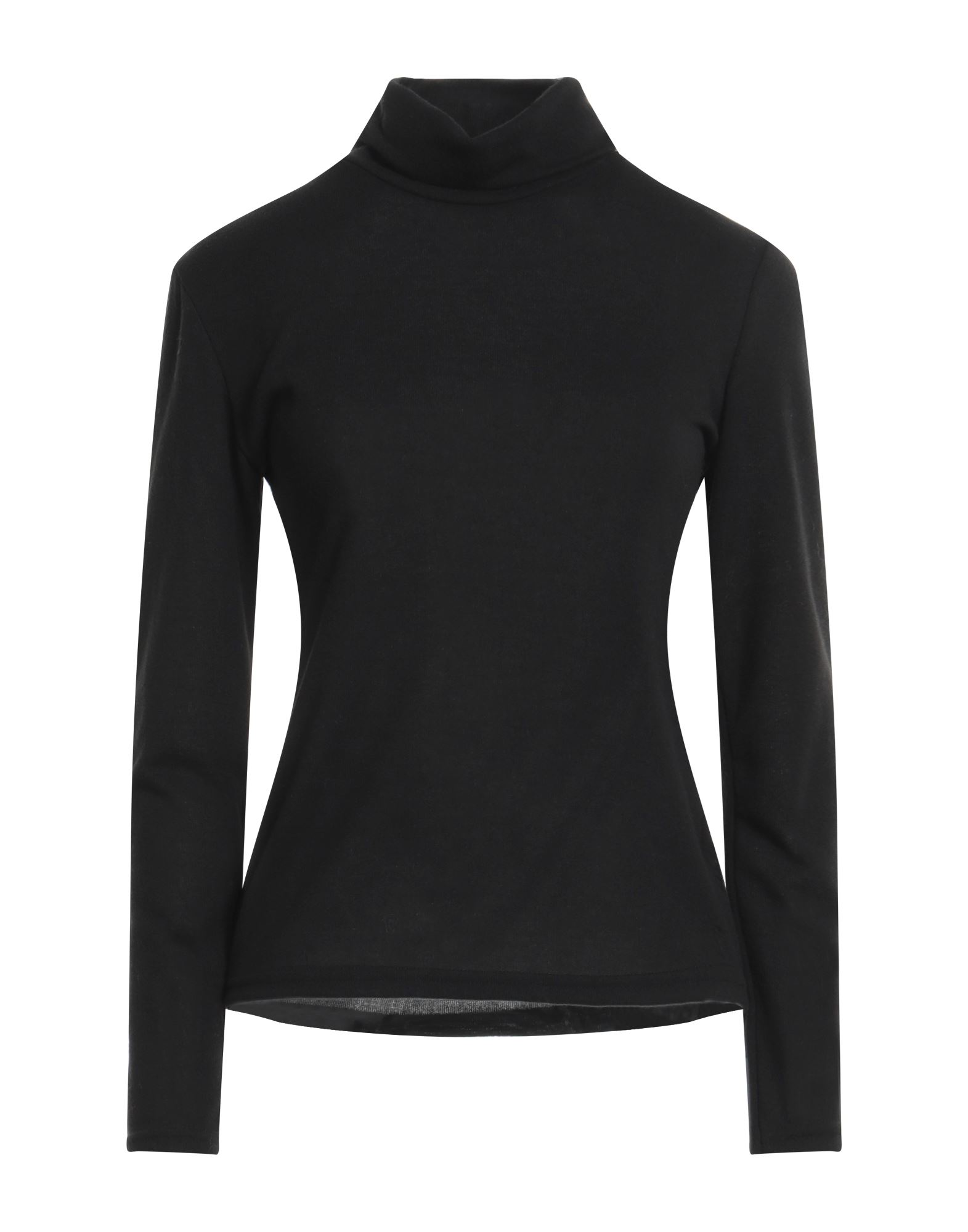 BOUTIQUE de la FEMME Rollkragenpullover Damen Schwarz von BOUTIQUE de la FEMME