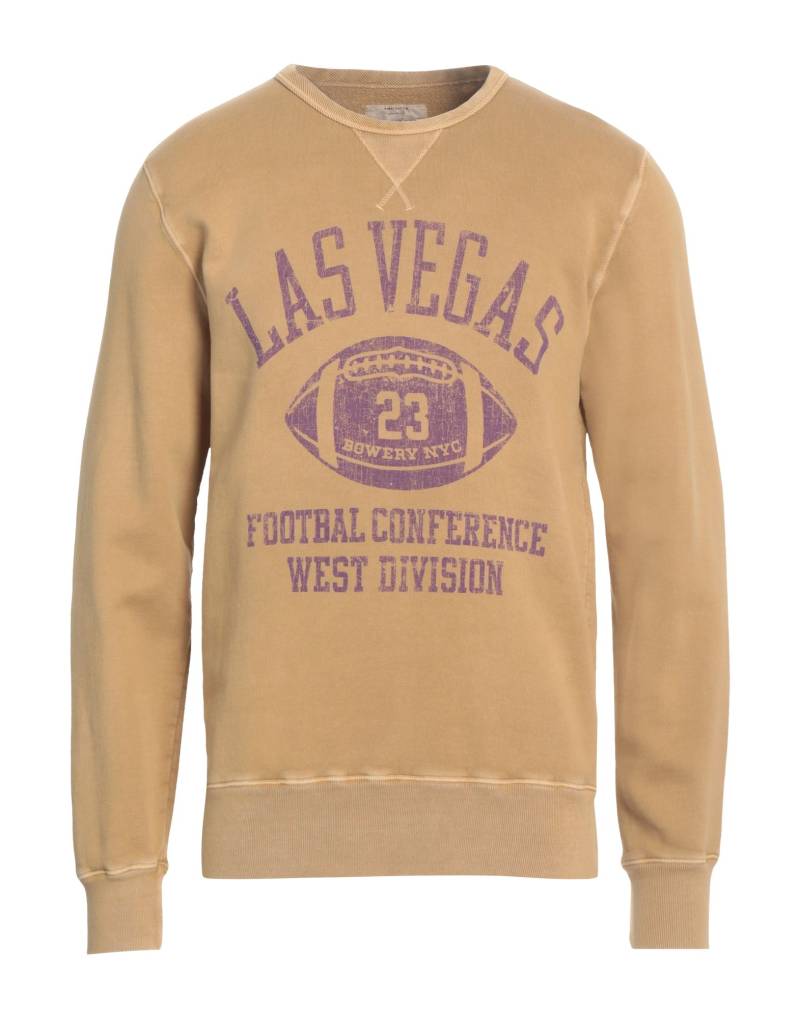 BOWERY Sweatshirt Herren Senf von BOWERY