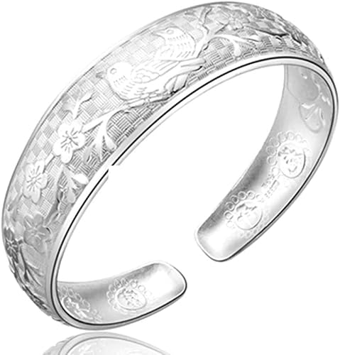 Gravierter Armreif Einzigartiges Damen Armband Handgemachte Manschette Armreif Floral Vogel Armband Frauen Armband Vintage Blume Vogel Manschette Armreif Handschnitzen Armband Damen Schmuck Geburtstag Gravierter Armreif Einzigartiges Damen Armband Handgemachte Manschette Armreif Floral Vogel Armband Frauen Armband Vintage Blume Vogel Manschette Armreif Handschnitzen Armband Damen Schmuck Geburtstag von BOWINGBO