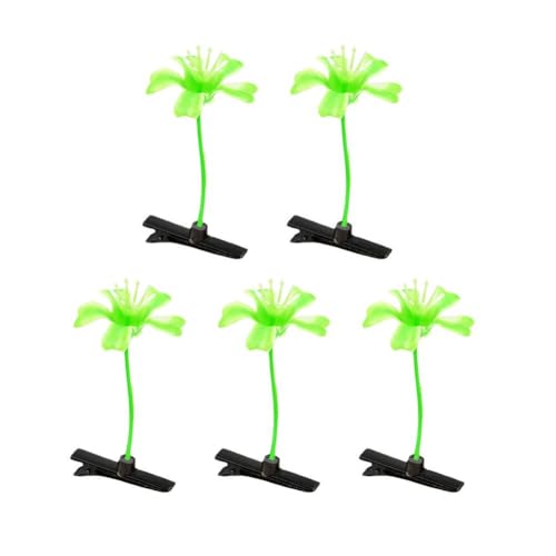 5 Stück lustige Haarnadeln Gras Blumen Obst Haarnadeln Süße grüne Gras Haarnadeln Haarschmuck Haarschmuck Geschenk für Frauen u von BOWTONG