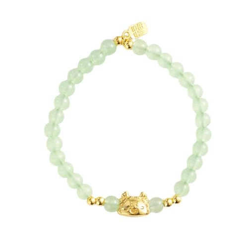 BOWTONG 2024 Perlen Armband Drachen Jahr Chinesischer Stil Armband Damen Dieses Jahr Drachen Design Geschenk Armband von BOWTONG