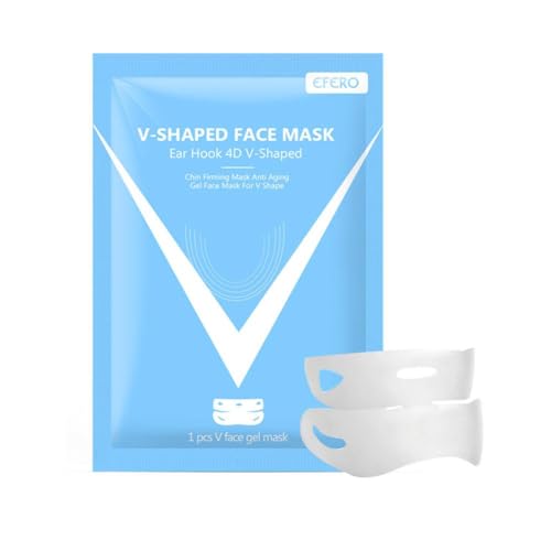 Frauen Face Lift Schlankheitsmaske Maske Face Lift V Lifting Chin Up Patch Ohr Kinn Reducer Double Masseter Skinny Tightening von BOWTONG