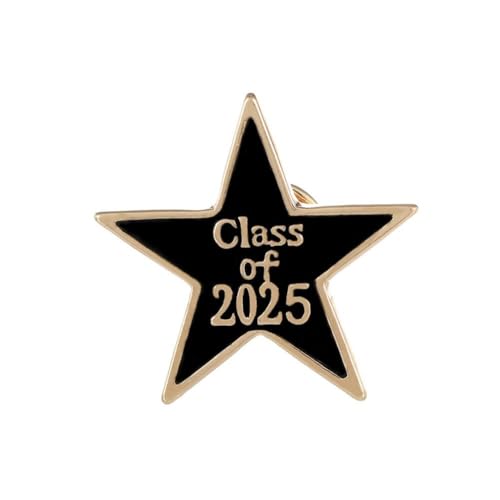 Klasse 2025 Graduation Pin 2025 Abschluss-Emaille Anstecknadeln Bulk Metall Badge Cong Pin Buch Brosche Abschluss Knöpfe, 1 Stpck von BOWTONG